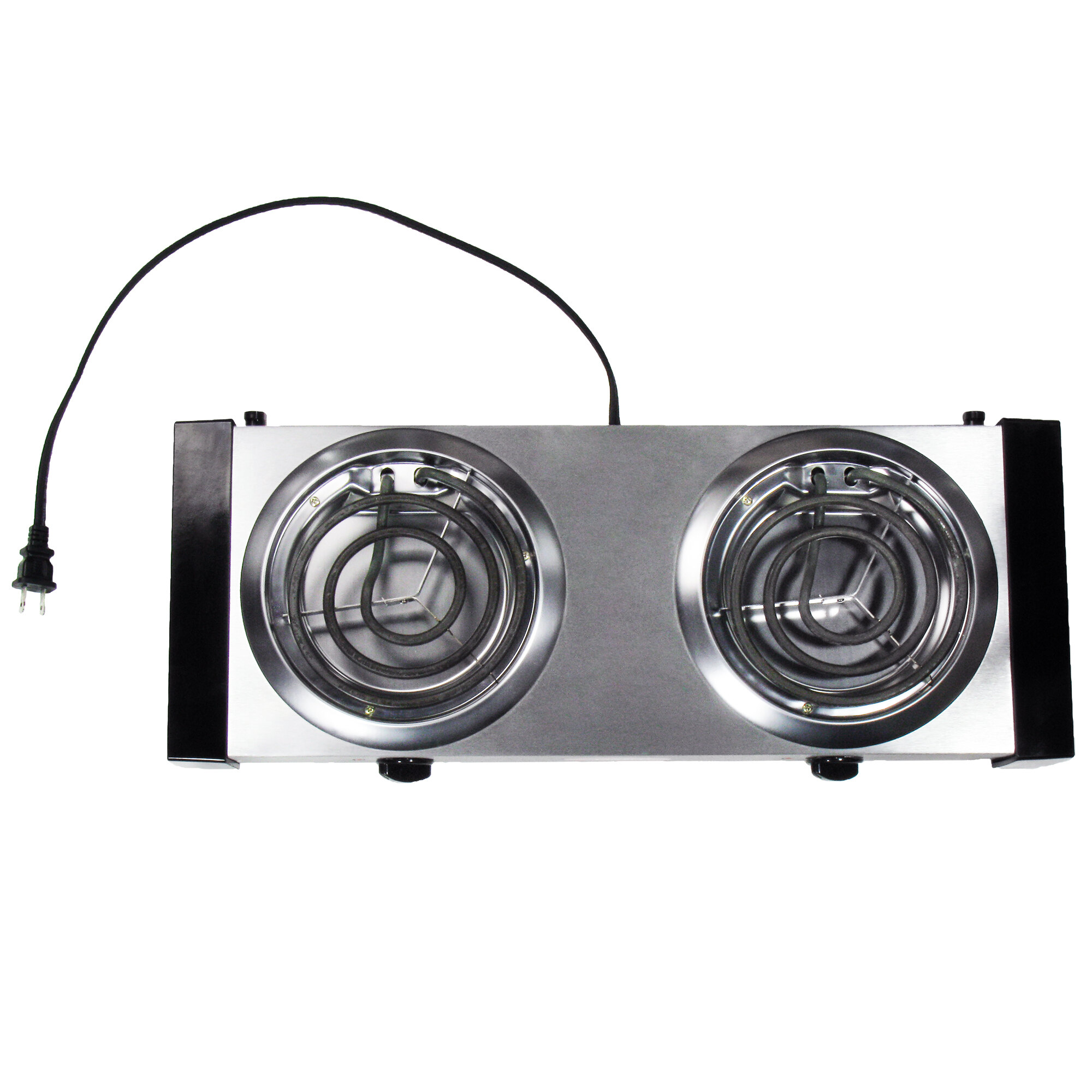 Avantco EB102 Double Burner Countertop Range 120V