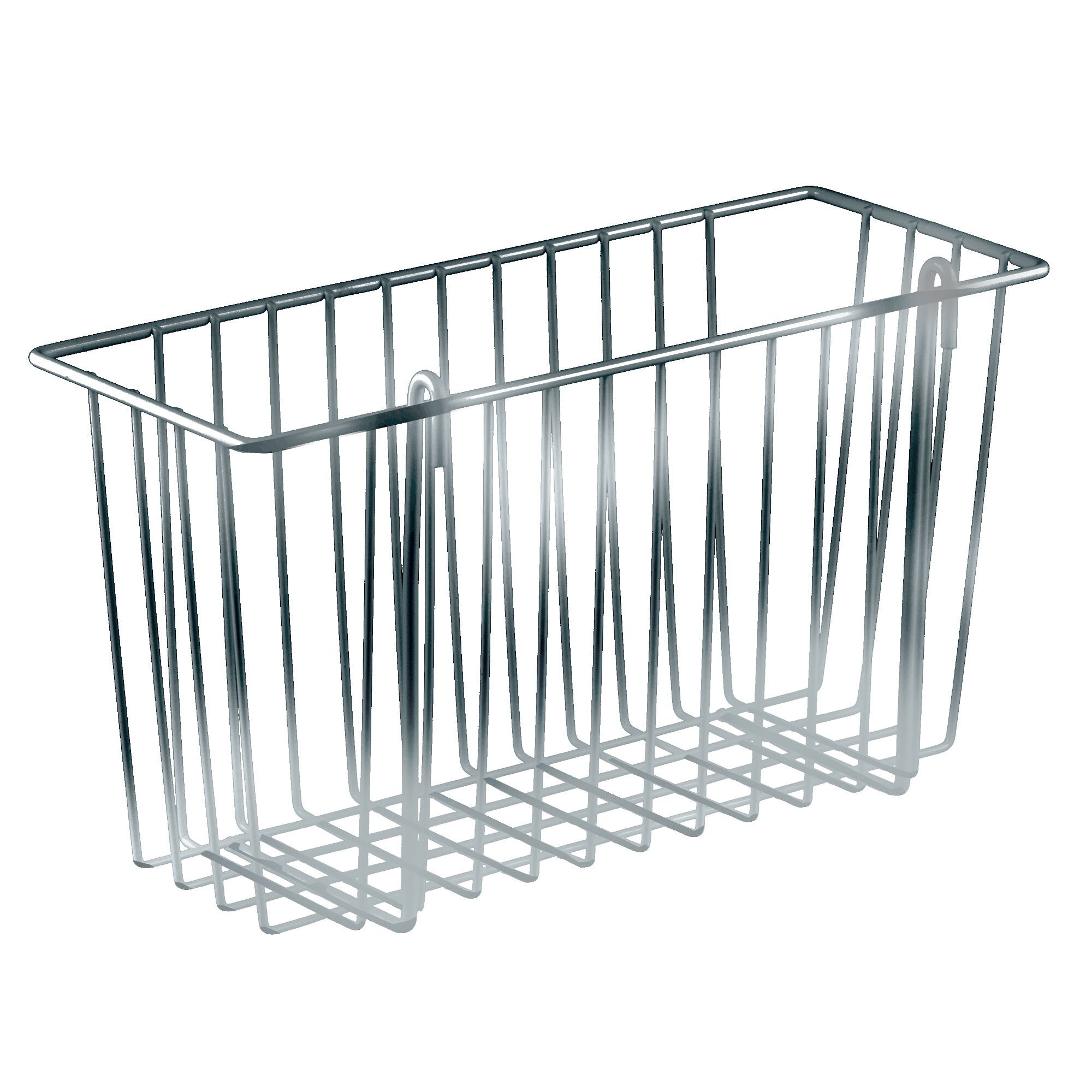 Metro H209C Chrome Storage Basket for Wire Shelving 13 3/8" x 5" x 7"