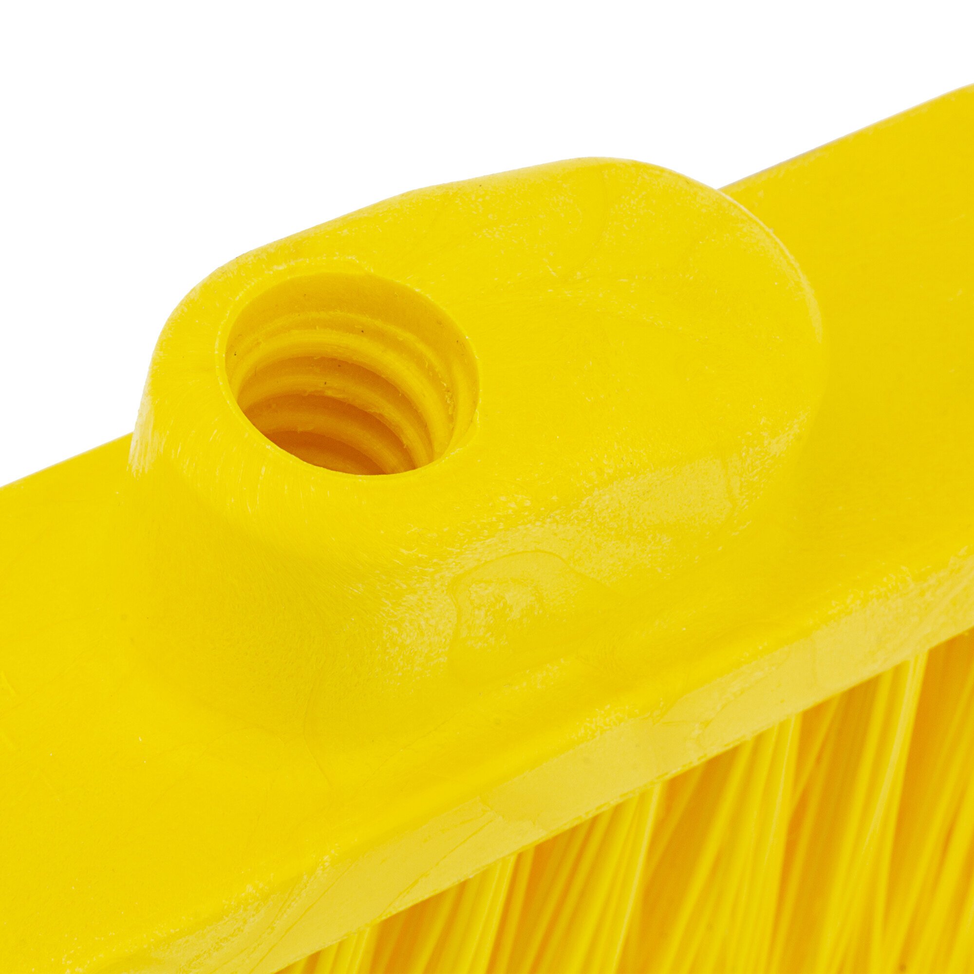 Carlisle 36867ec04 Duo Sweep 12 Medium Duty Angled Broom Head With Yellow Flagged Bristles 1999