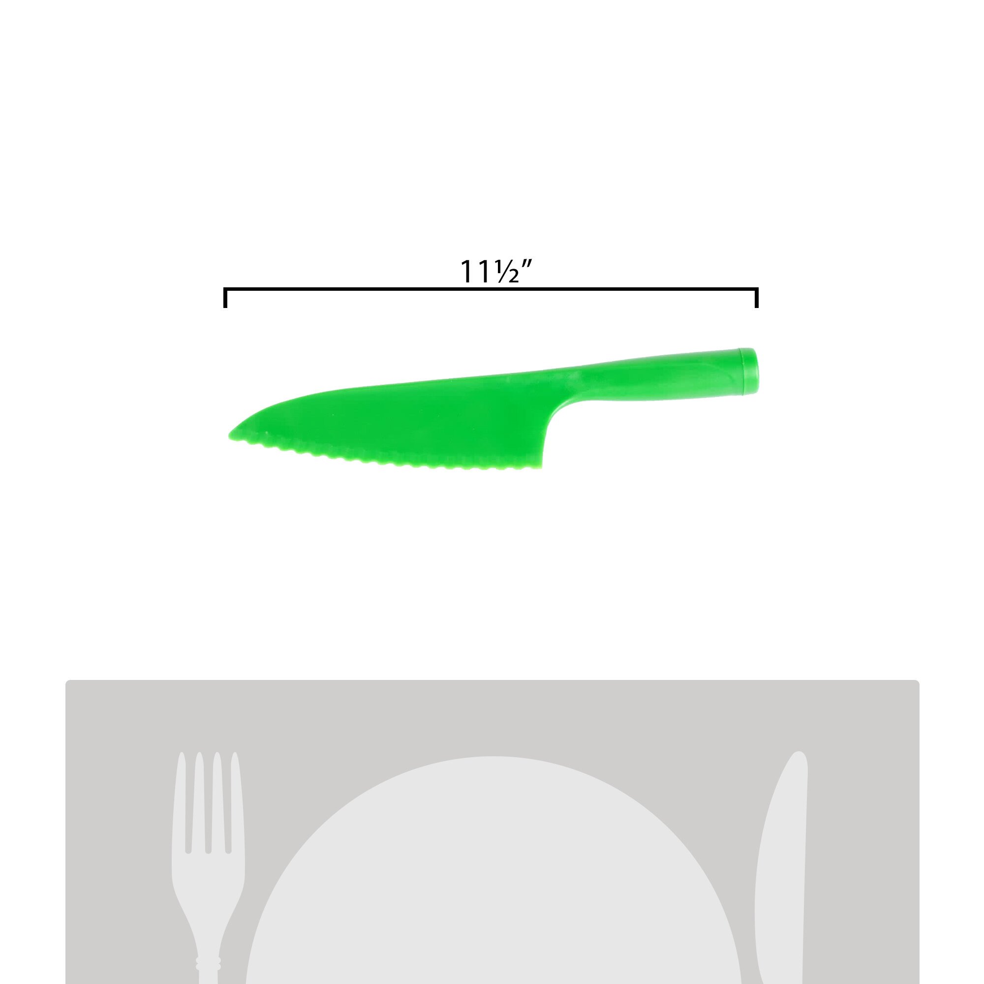 Plastic Lettuce Knife (11 1/2")