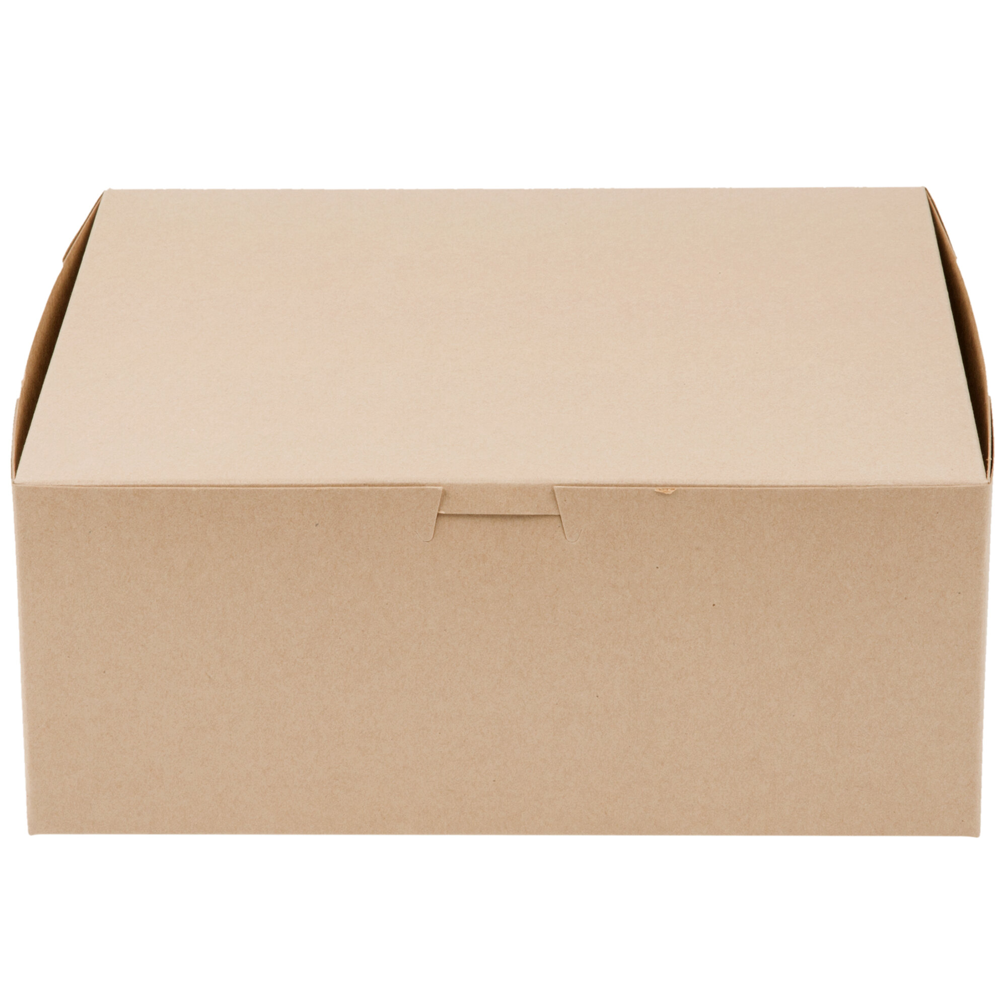 10" x 10" x 4" Kraft Cake / Bakery Box 100/Bundle