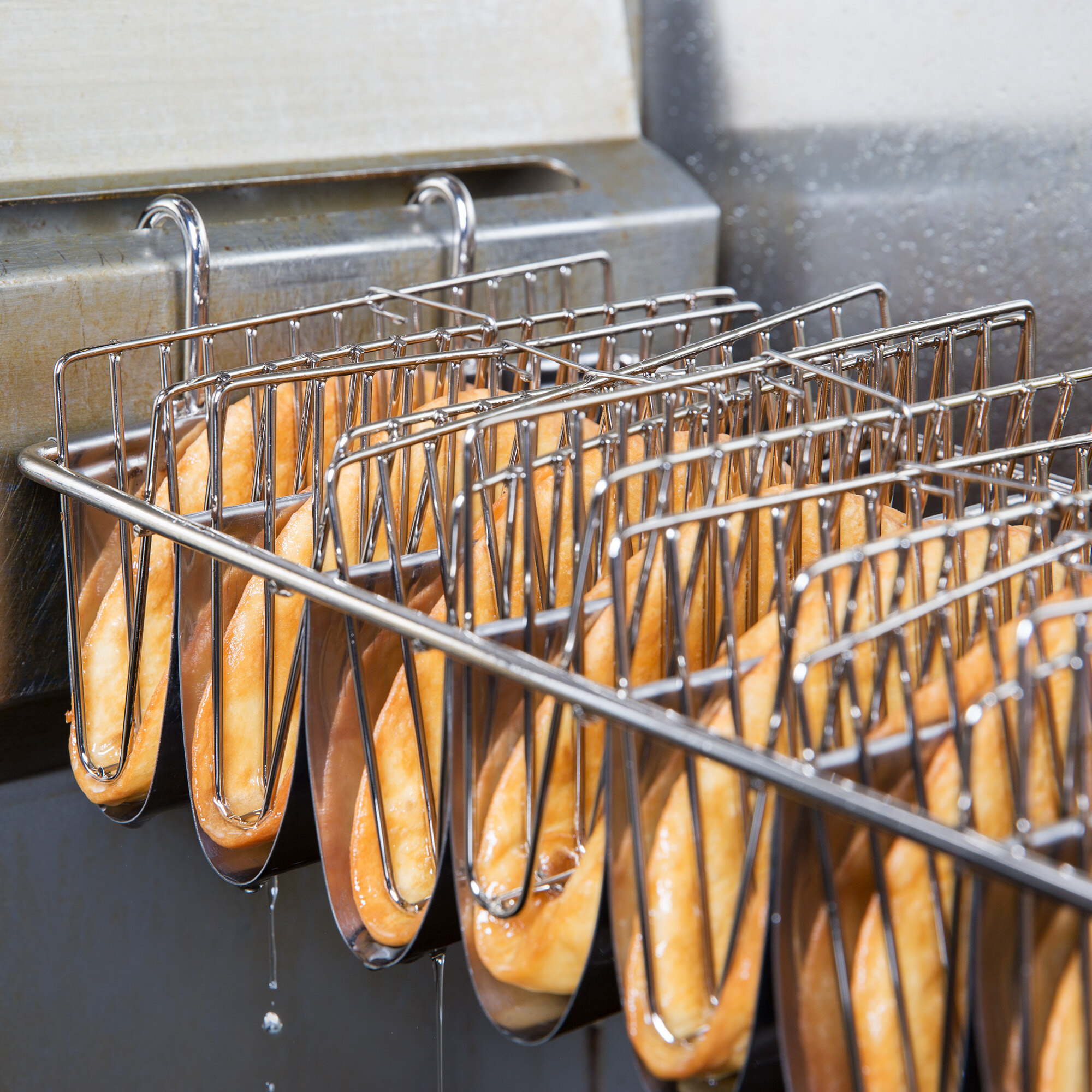 Taco Fryer Basket 8 Slots, 12" x 7" x 4 1/2"