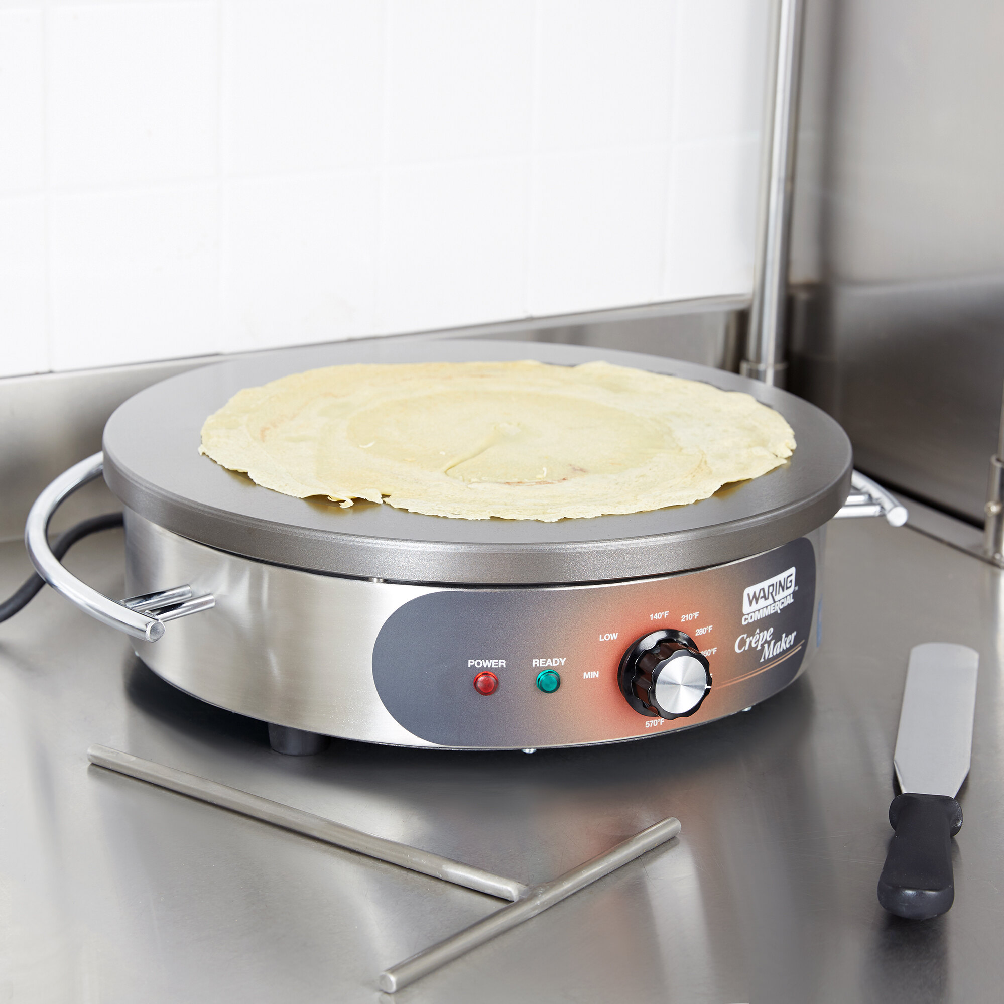 Waring Electric Crepe Maker 16" Surface, 120V WSC160