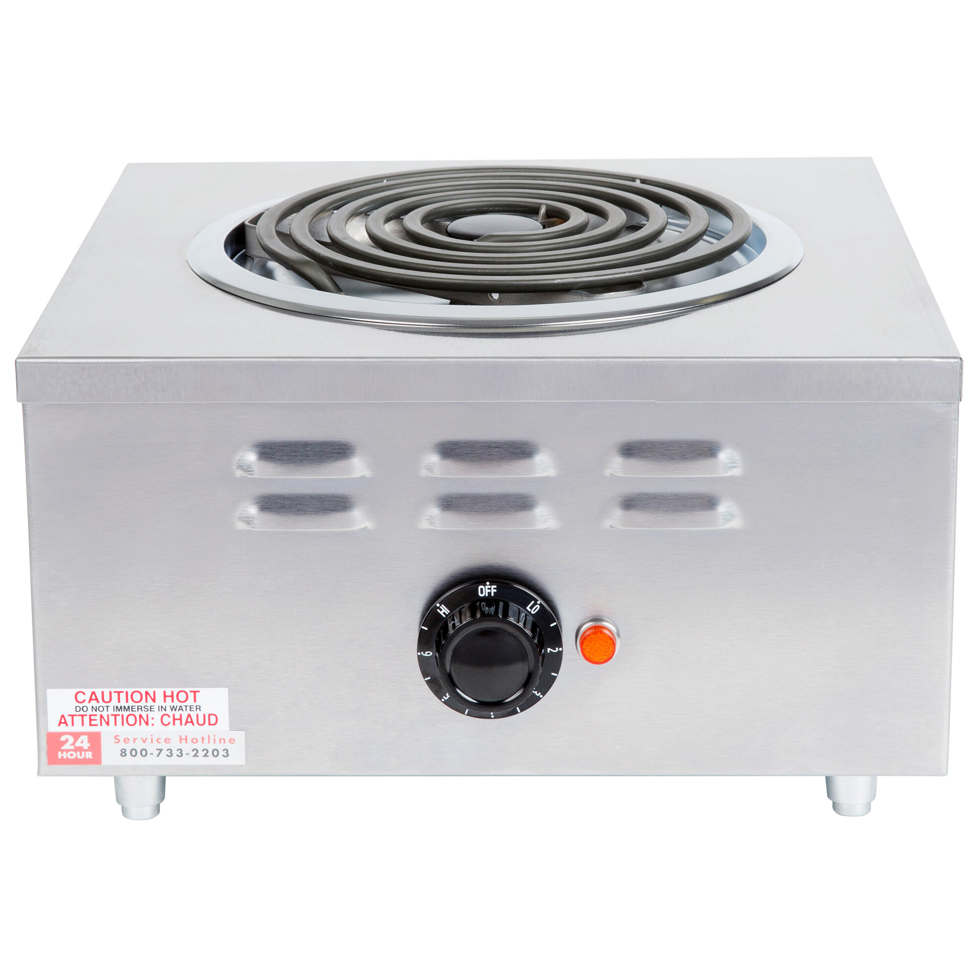 Large Electric Hot Plate APW Wyott CHP1A 120V, 1650W