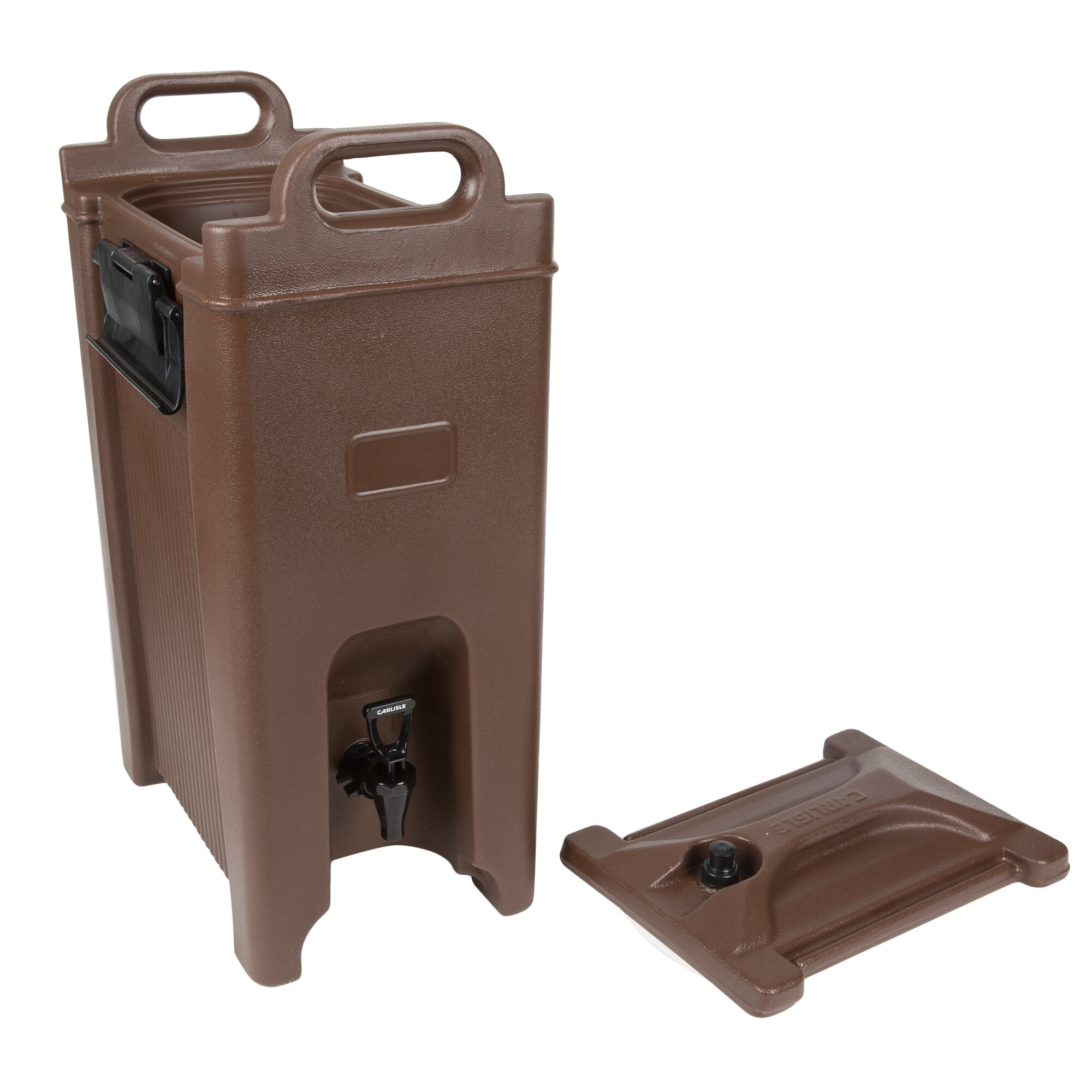 Carlisle XT500001 Cateraide™ XT 5 Gallon Brown Insulated Beverage Dispenser