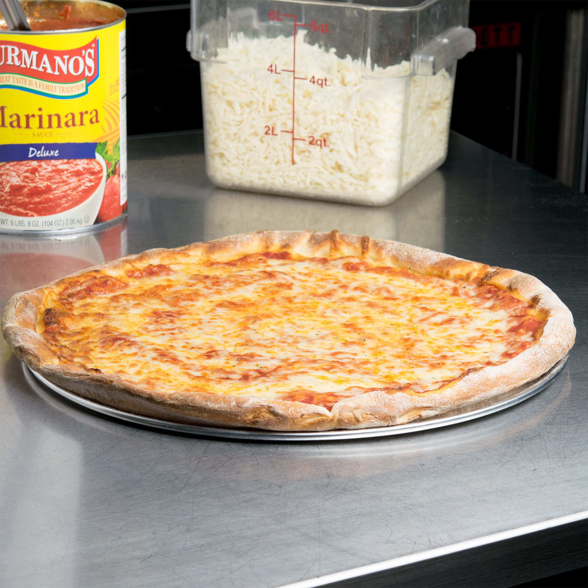 16" Aluminum Coupe Pizza Pan