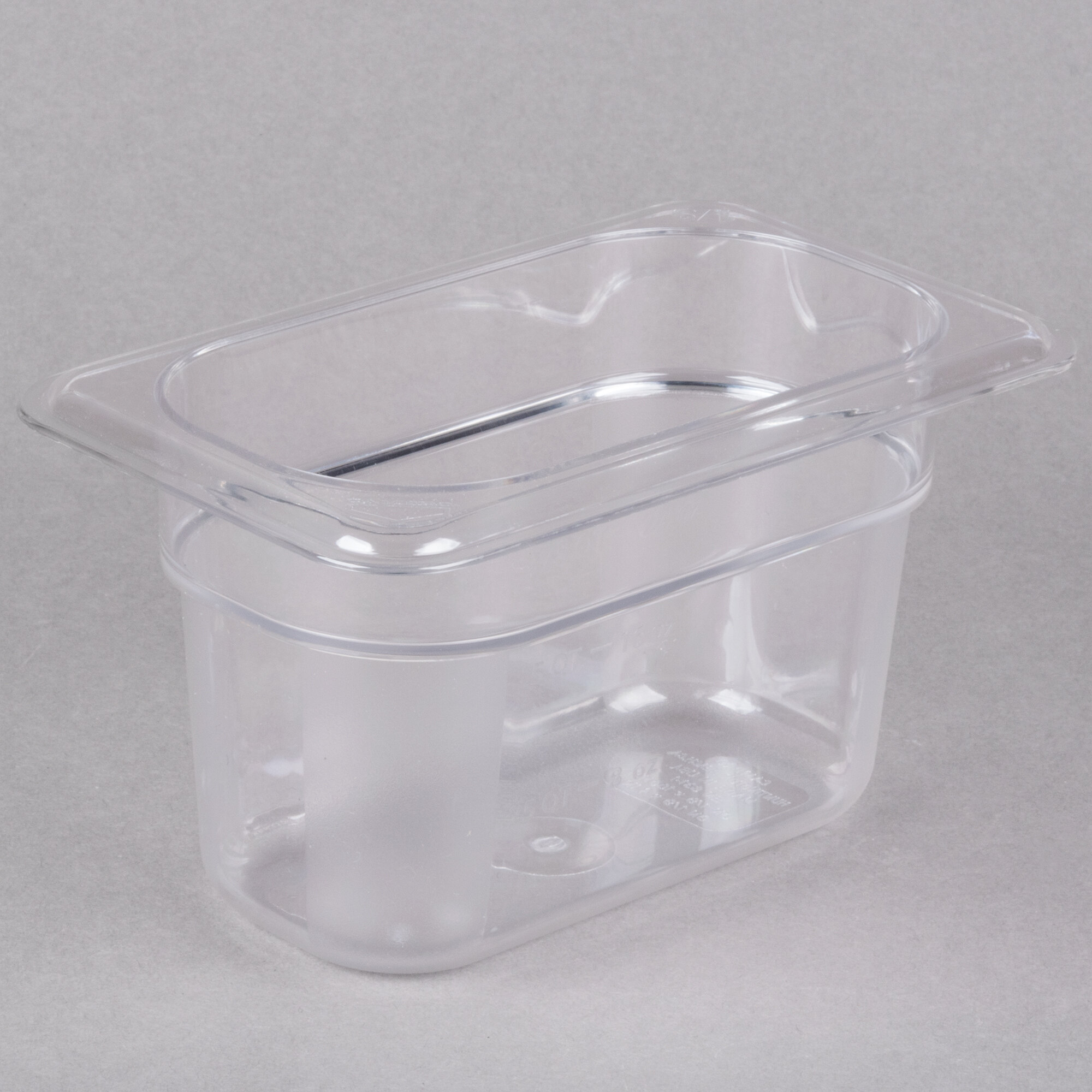 Cambro 94CW135 Camwear 1/9 Size Clear Polycarbonate Food Pan - 4