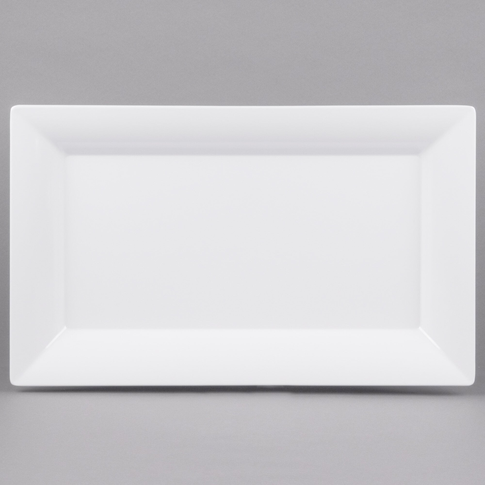 Plato Rectangular De Melamina Negra De American Metalcraft I | Cuotas