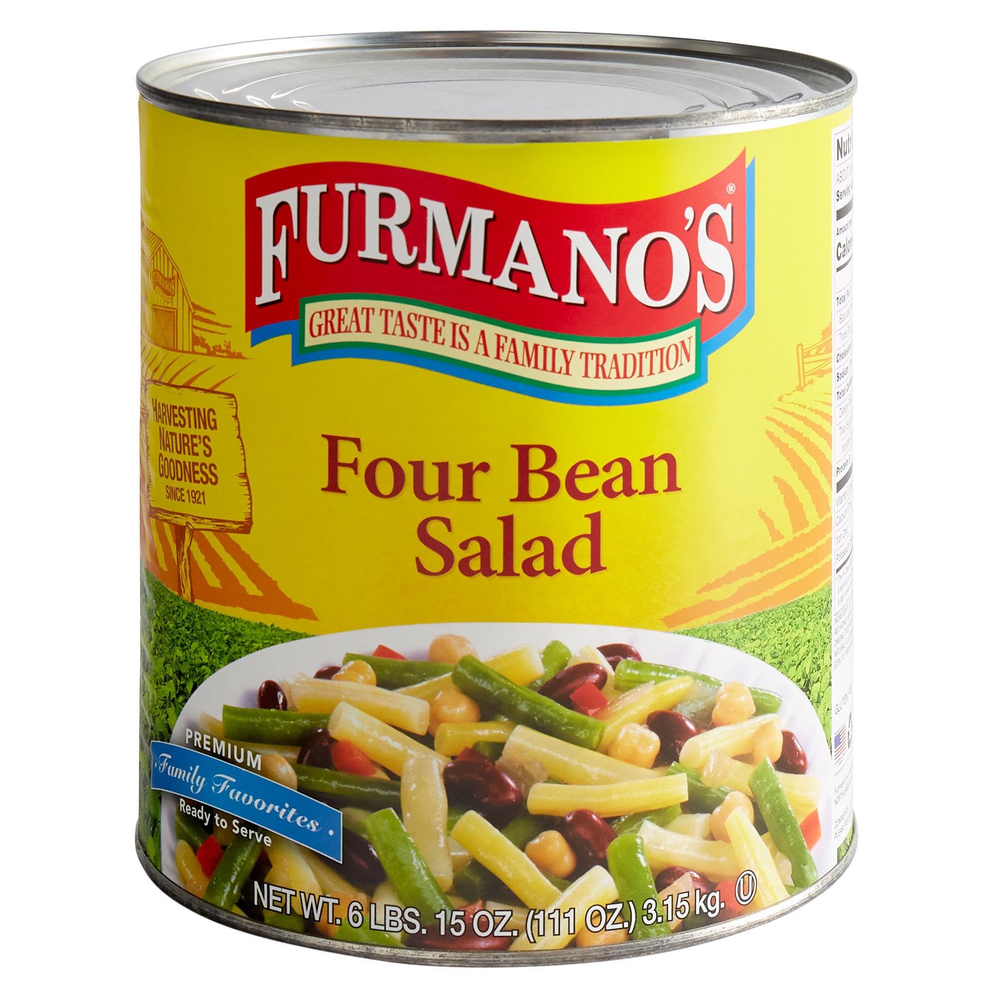 Furmano's Four Bean Salad 10 Can