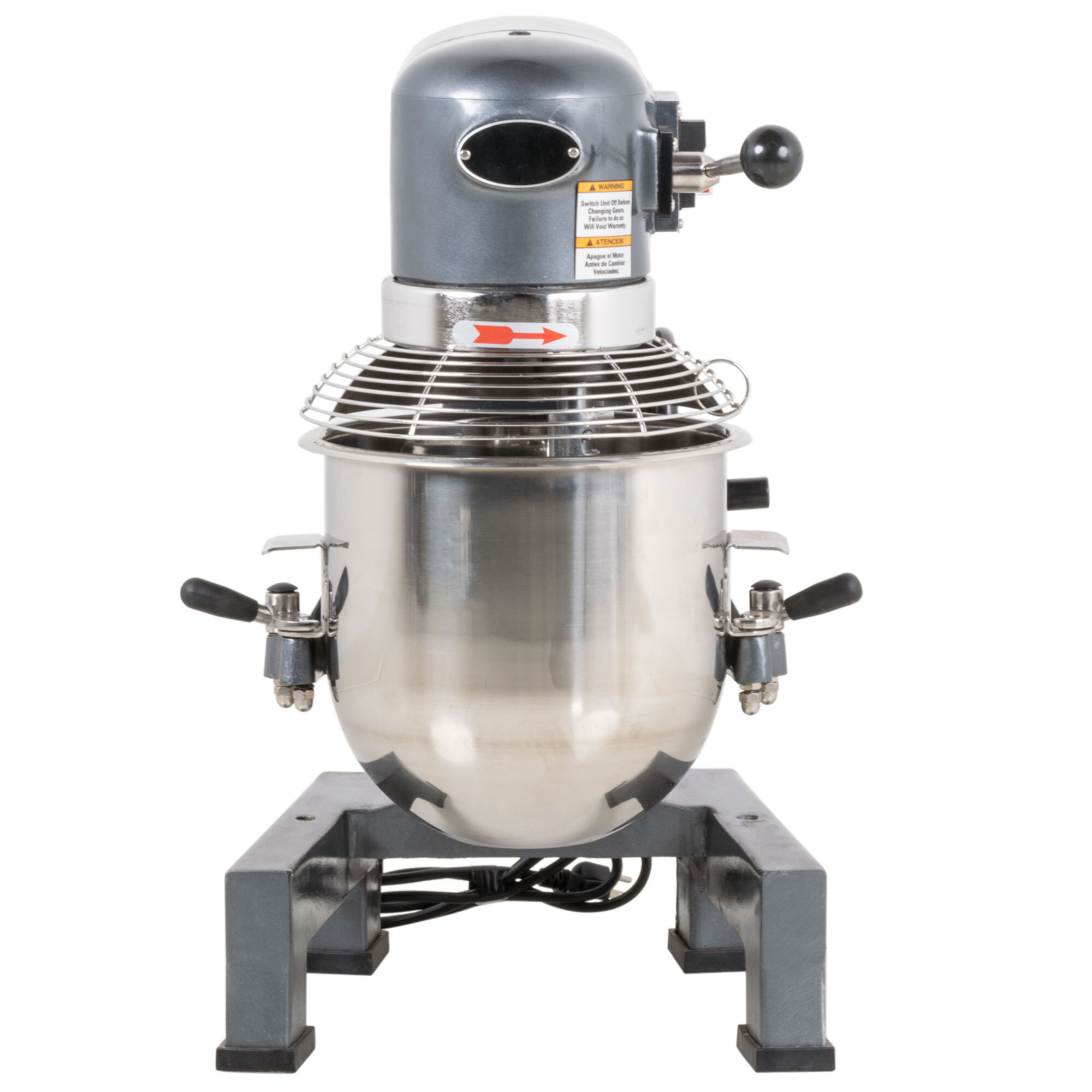 10 Quart Mixer Avantco Commercial Stand Mixer w/ Guard