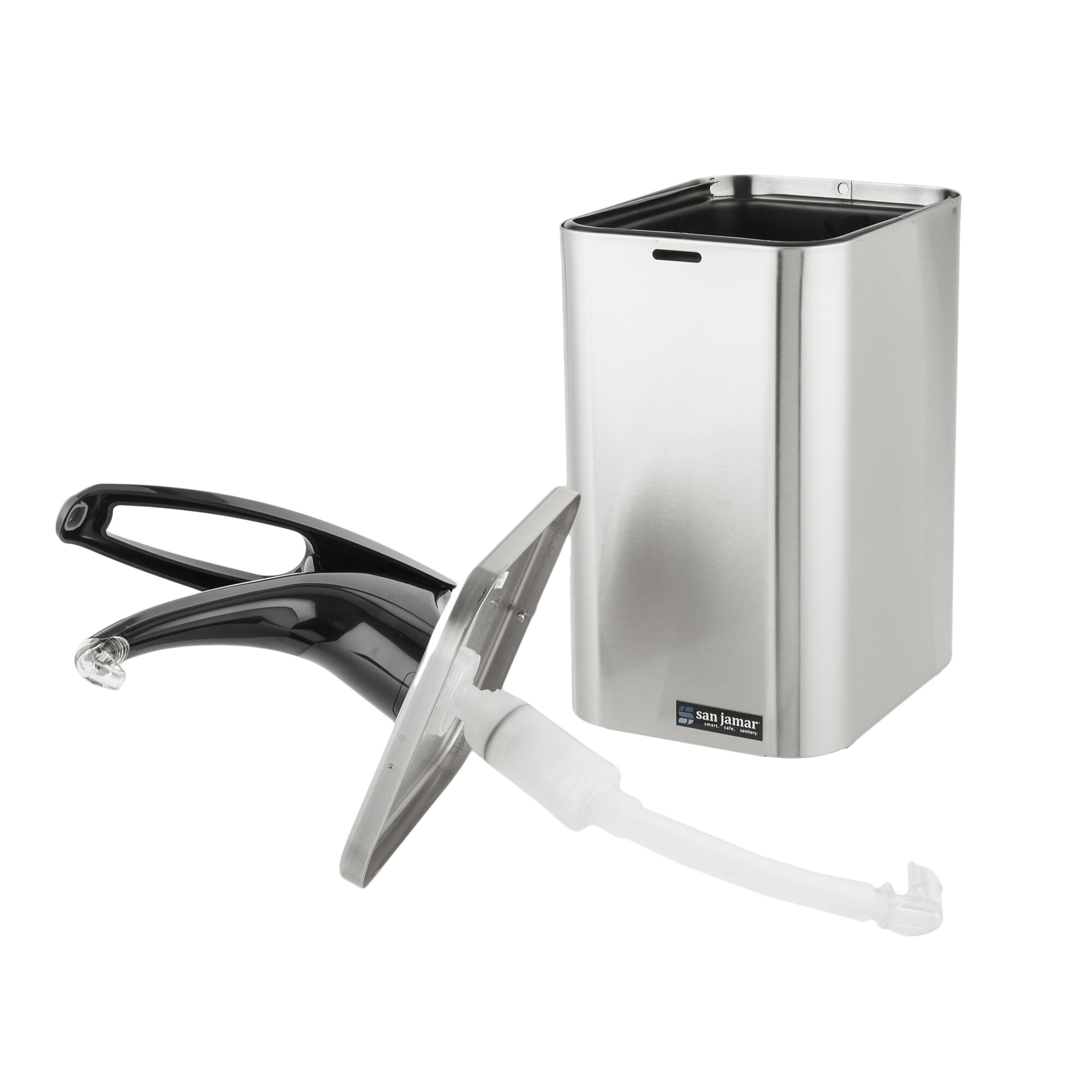 San Jamar P4900BK FrontLine Universal Countertop Condiment Pump