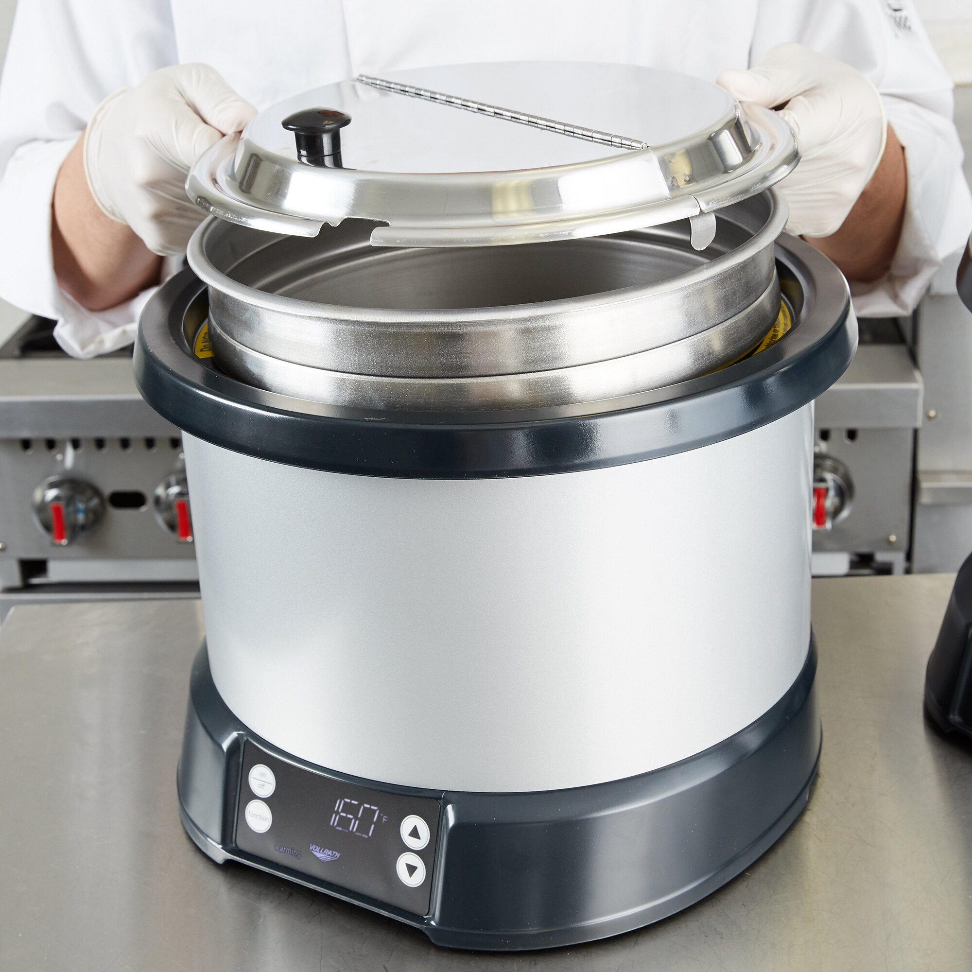 Vollrath 74110110 Mirage 11 Qt. Natural Induction Rethermalizer - 120V ...