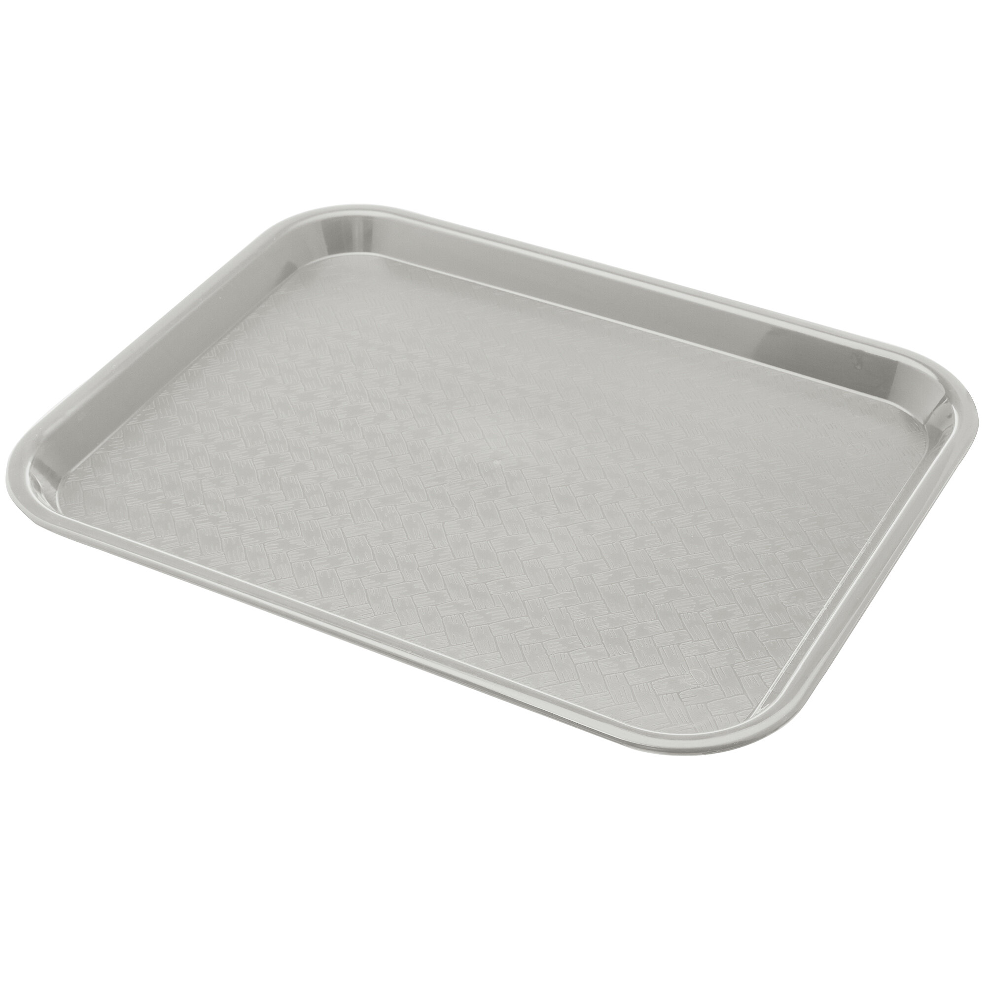 Carlisle CT101423 Cafe 10" x 14" Gray Standard Plastic Fast Food Tray