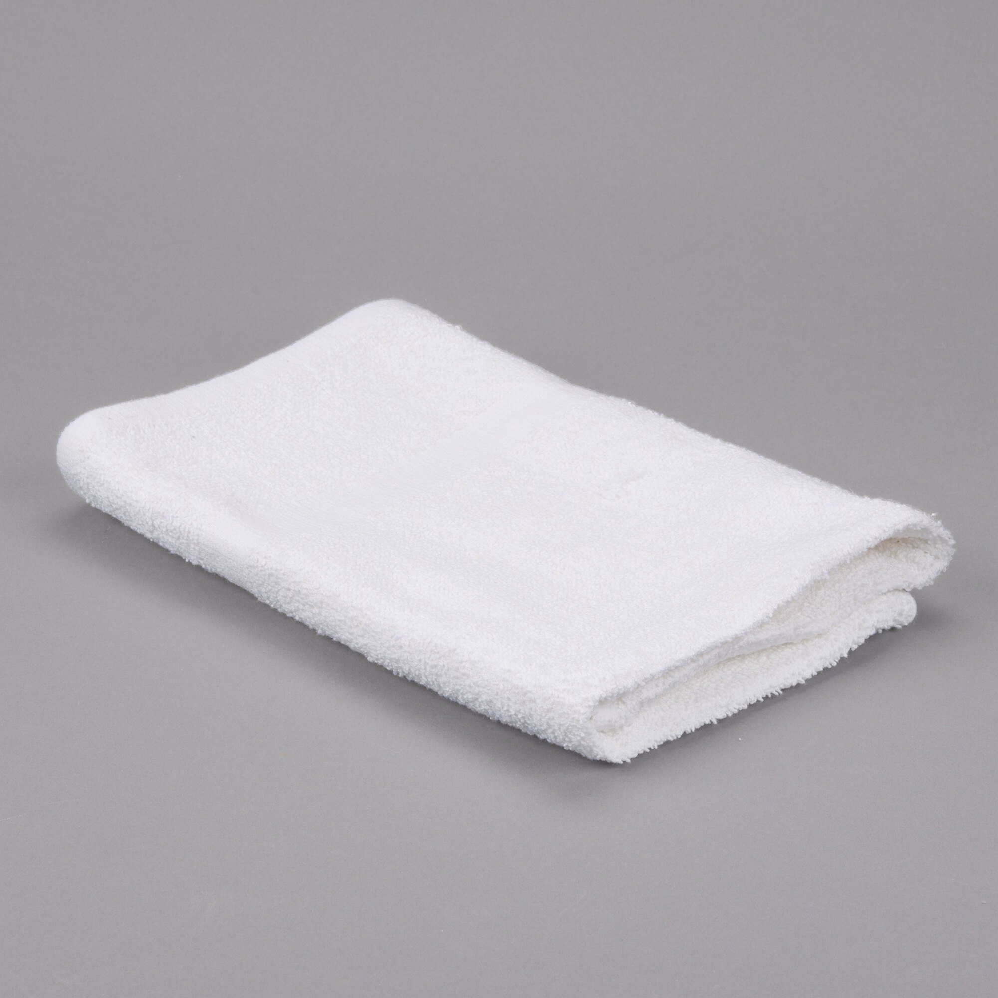 Oxford Bronze 22" x 44" White 100 Open End Cotton Bath Towel 5.75 lb
