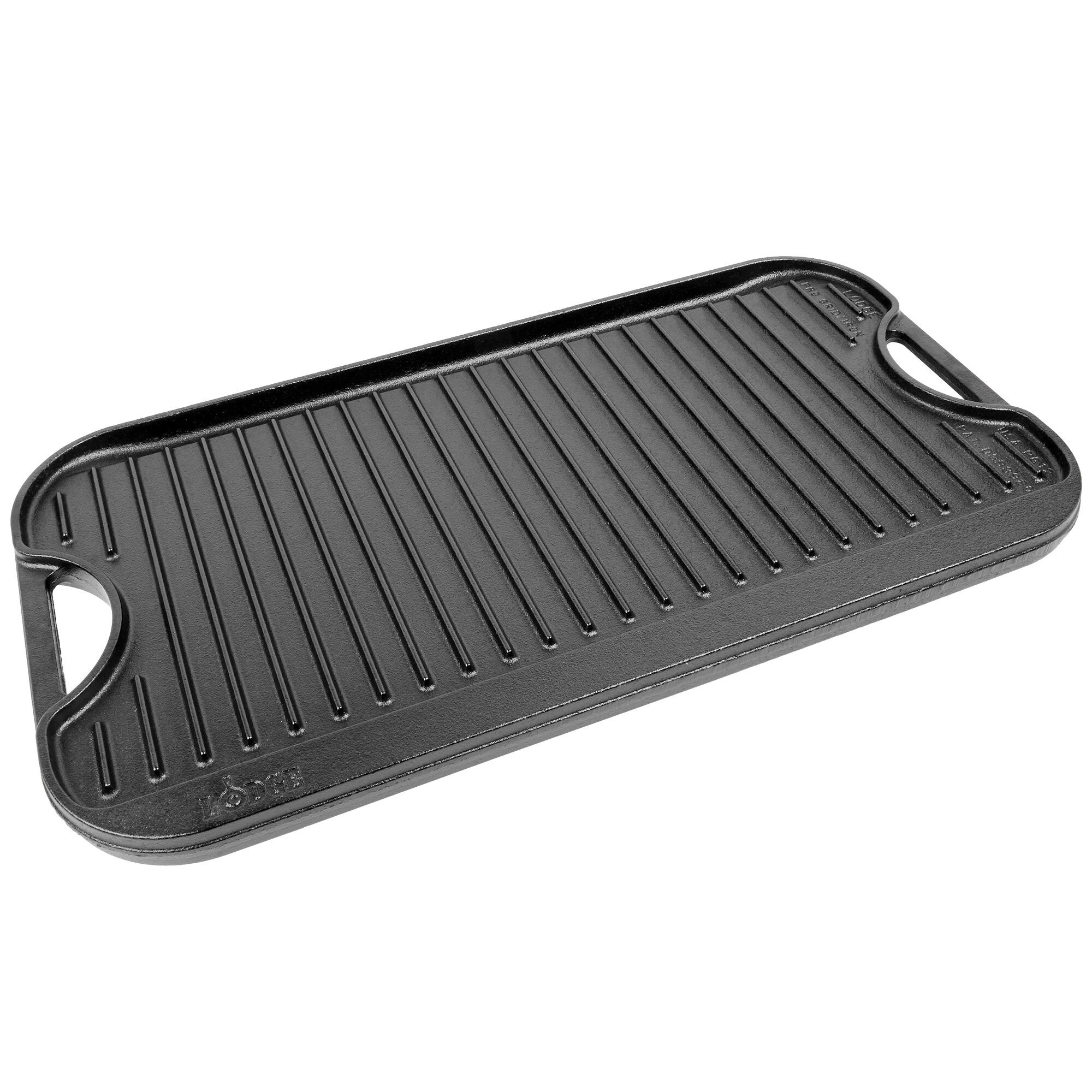 Lodge Cast Iron Reversible Griddle Pre Seasoned Webstaurantstore 