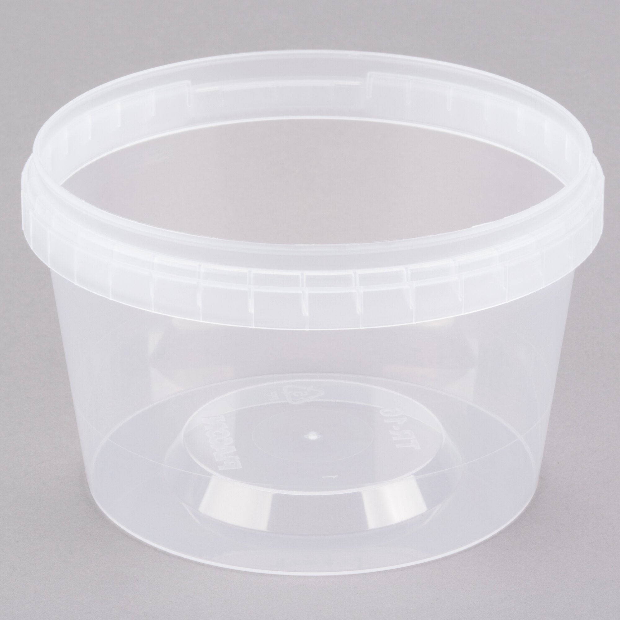 16 Oz Clear Tamper Evident Tamper Resistant Safe Lock Deli Container 25pack 2504