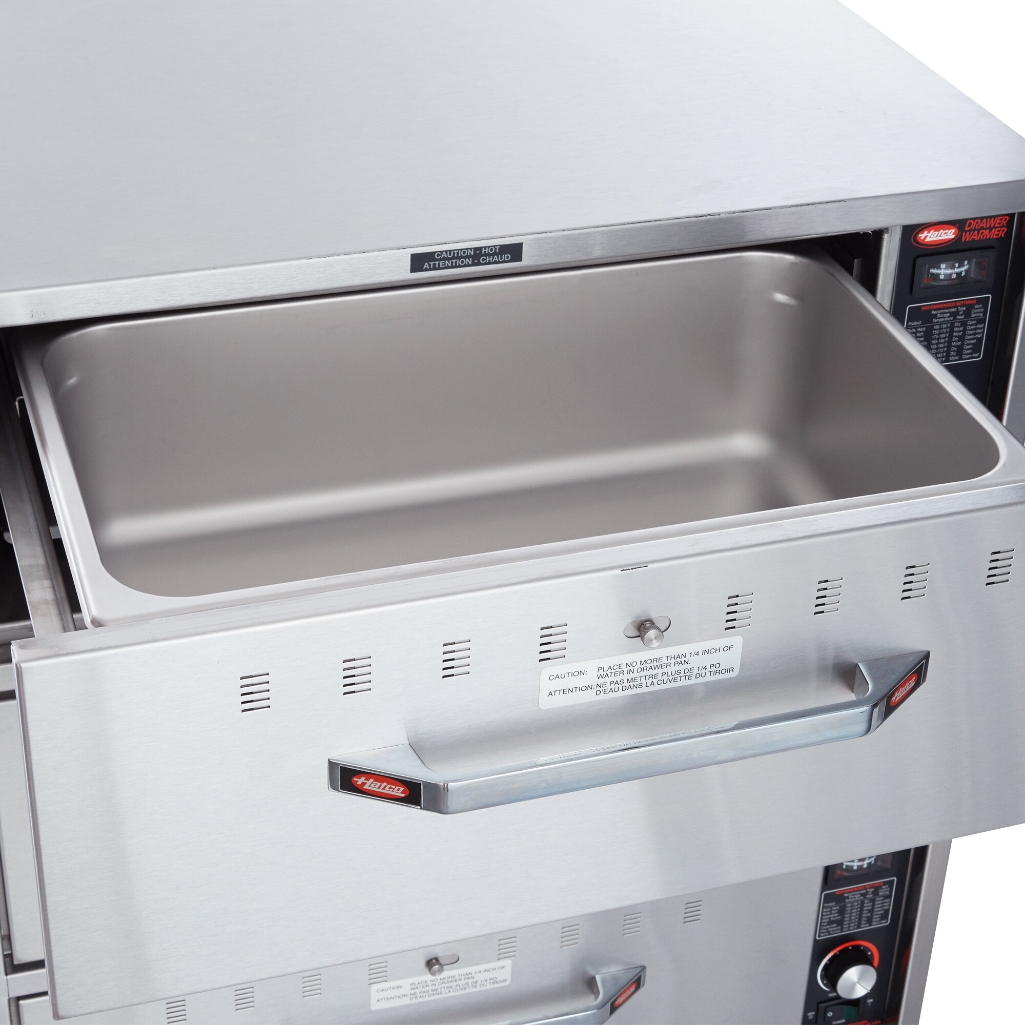 Hatco HDW3 Freestanding Three Drawer Warmer 240V, 1350W