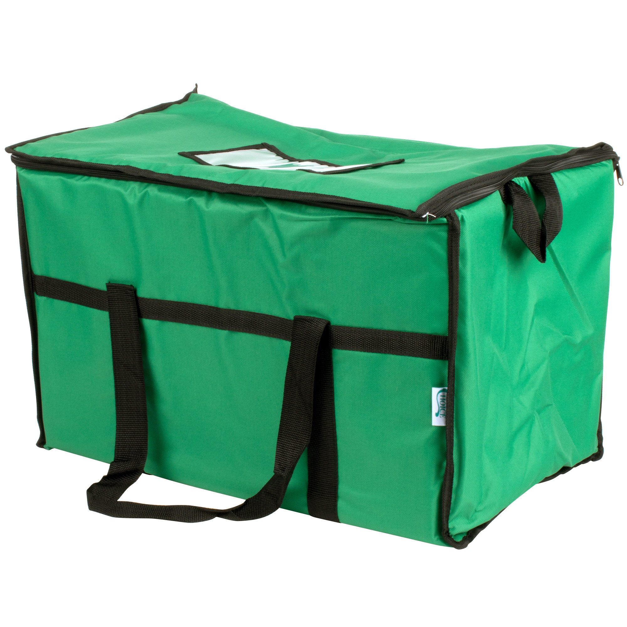 Choice Insulated Cooler Bag / Soft Cooler, Green Nylon 22" x 13" x 14