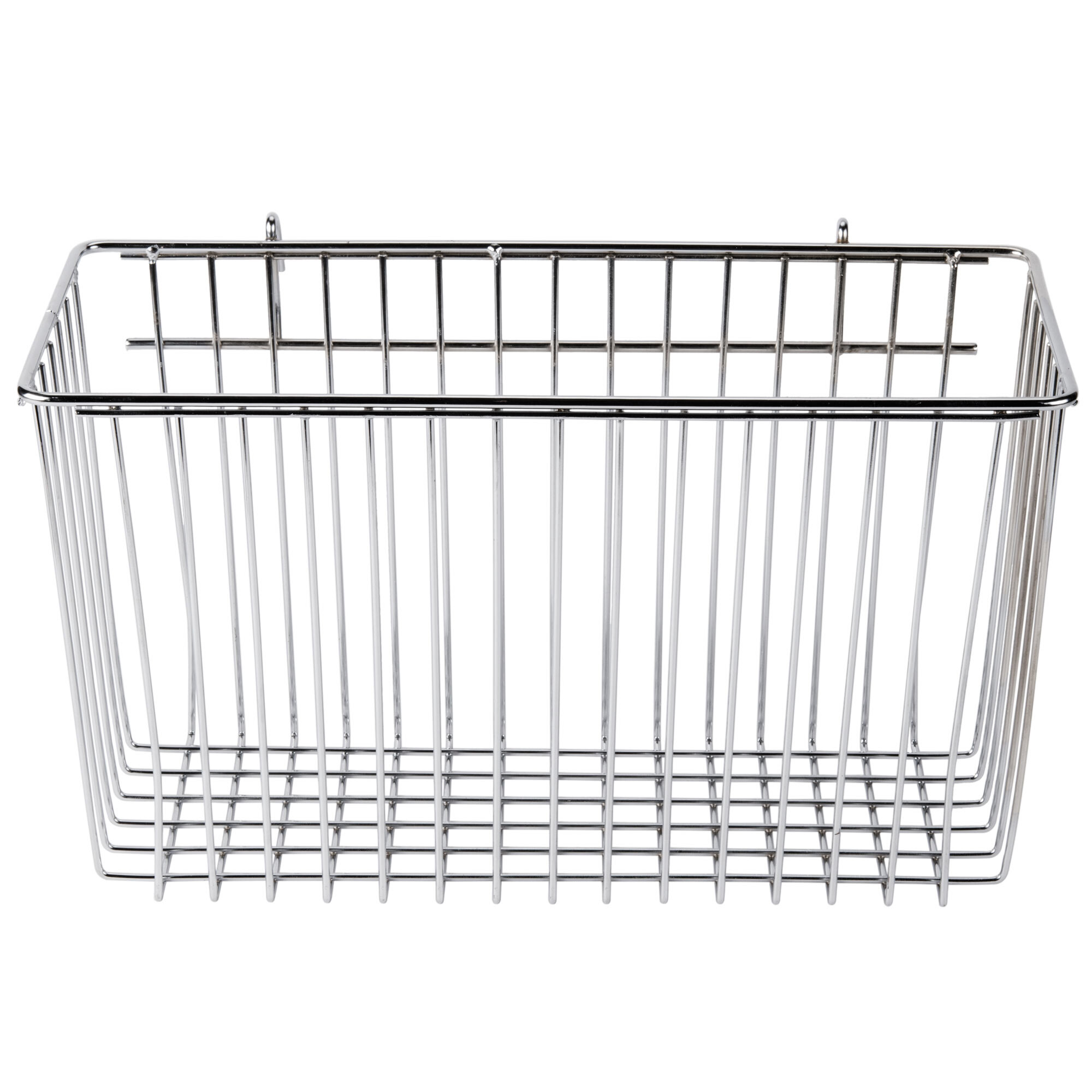 Regency Chrome Storage Basket for Wire Shelving 17 3/8" x 7 1/2" x 10"