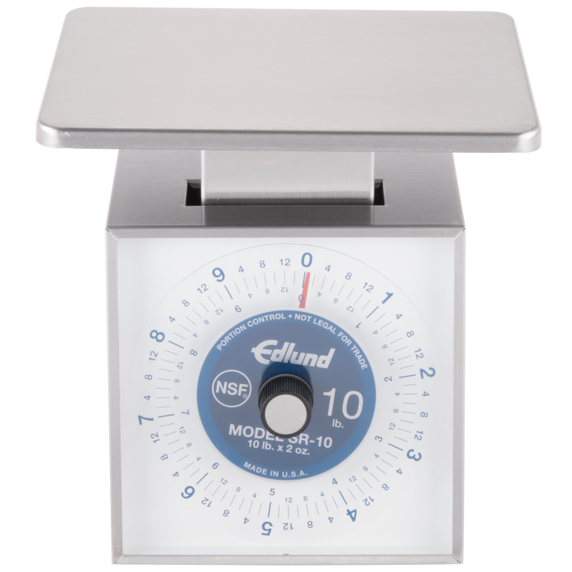 Edlund SR-10 OP Premier Series 10 lb. Mechanical Portion Scale with