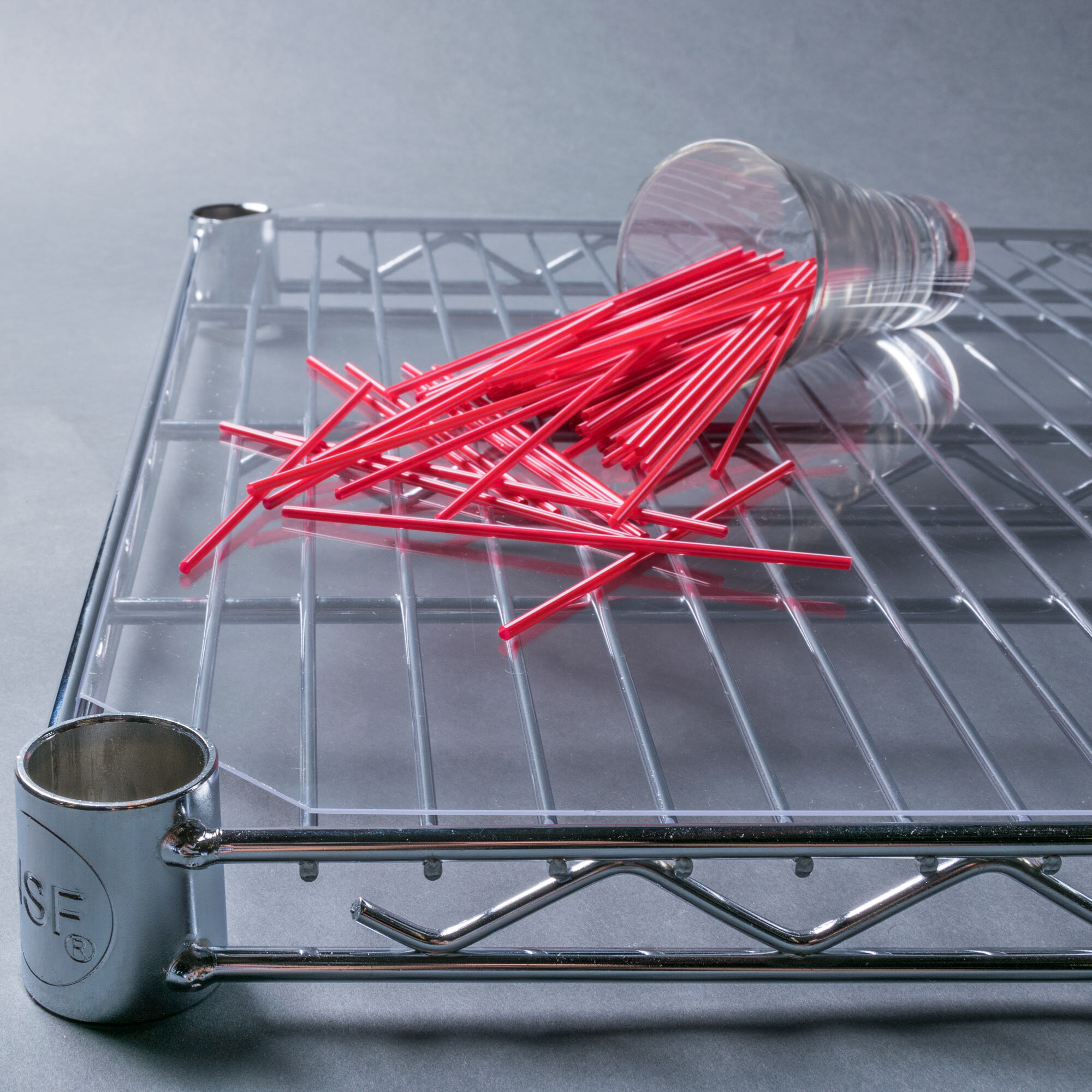 Regency Shelving Clear PVC Shelf Mat Overlay 14" x 36"