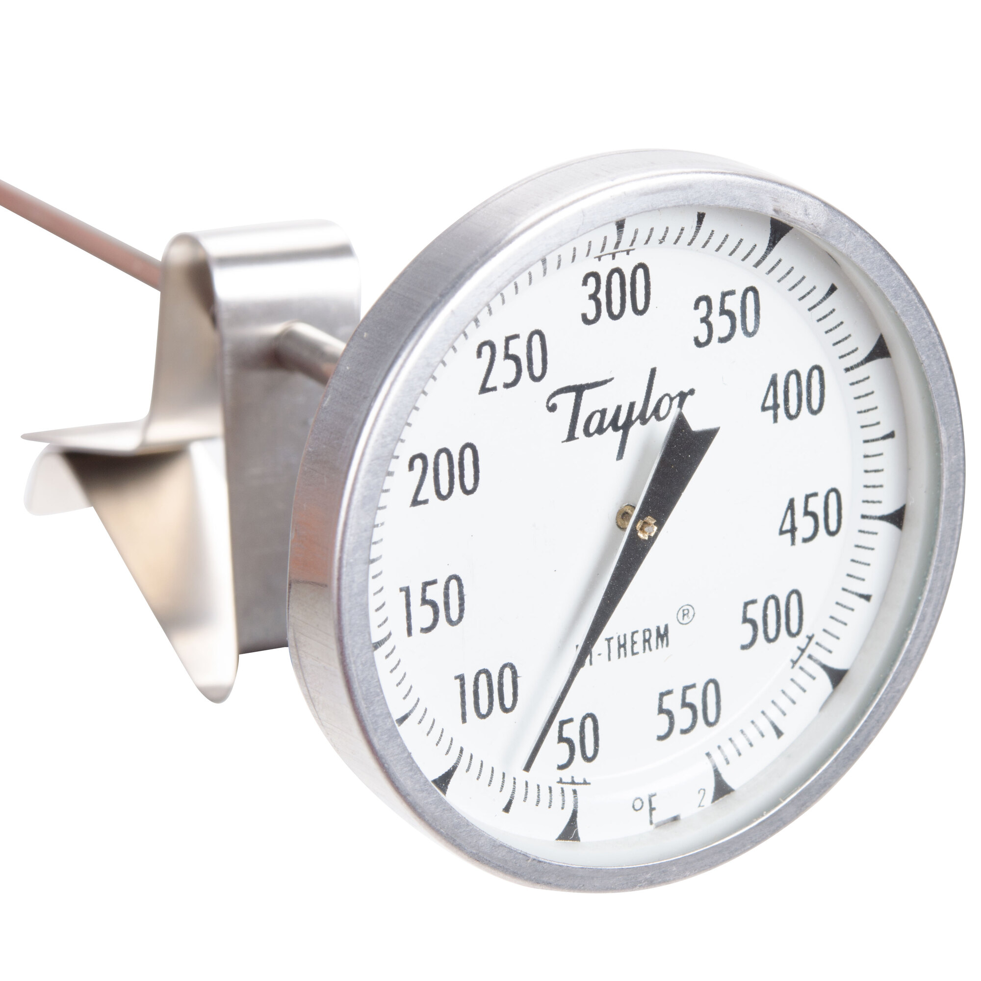 Taylor 6084J8 8" Professional Candy / Deep Fry Probe Thermometer