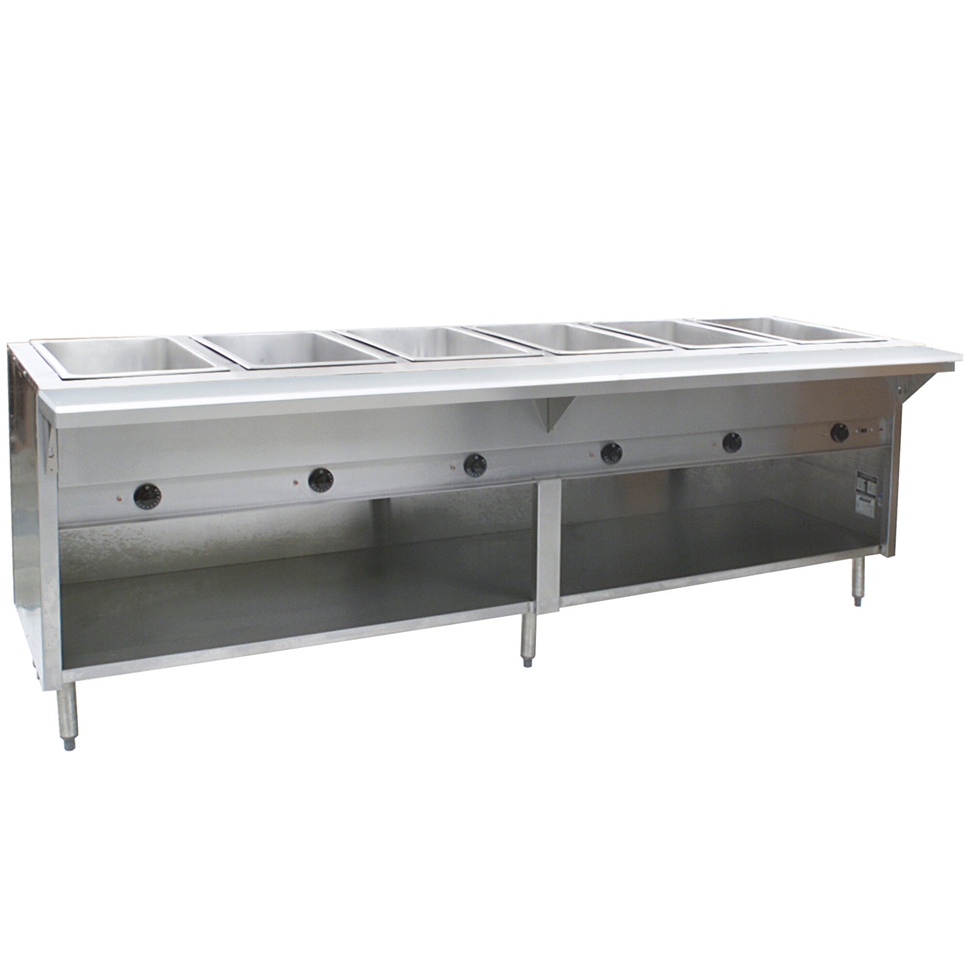 Eagle Group HT6OB Liquid Propane Steam Table with Enclosed Base 21,000 ...