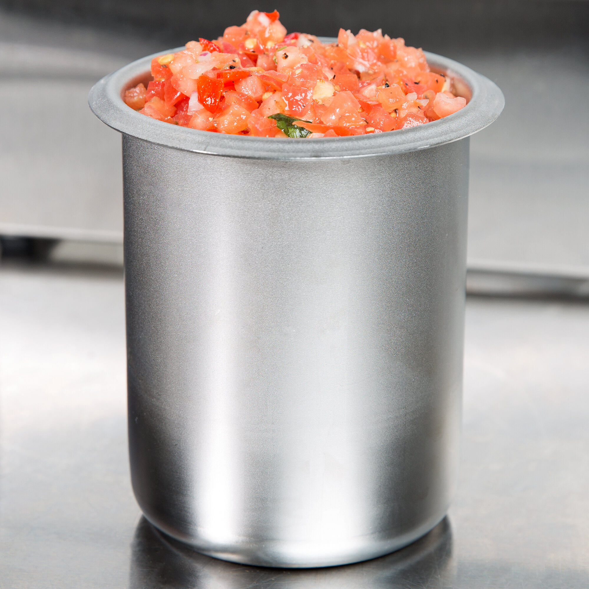 SterilSil SC750 30 oz. Stainless Steel Condiment Container for