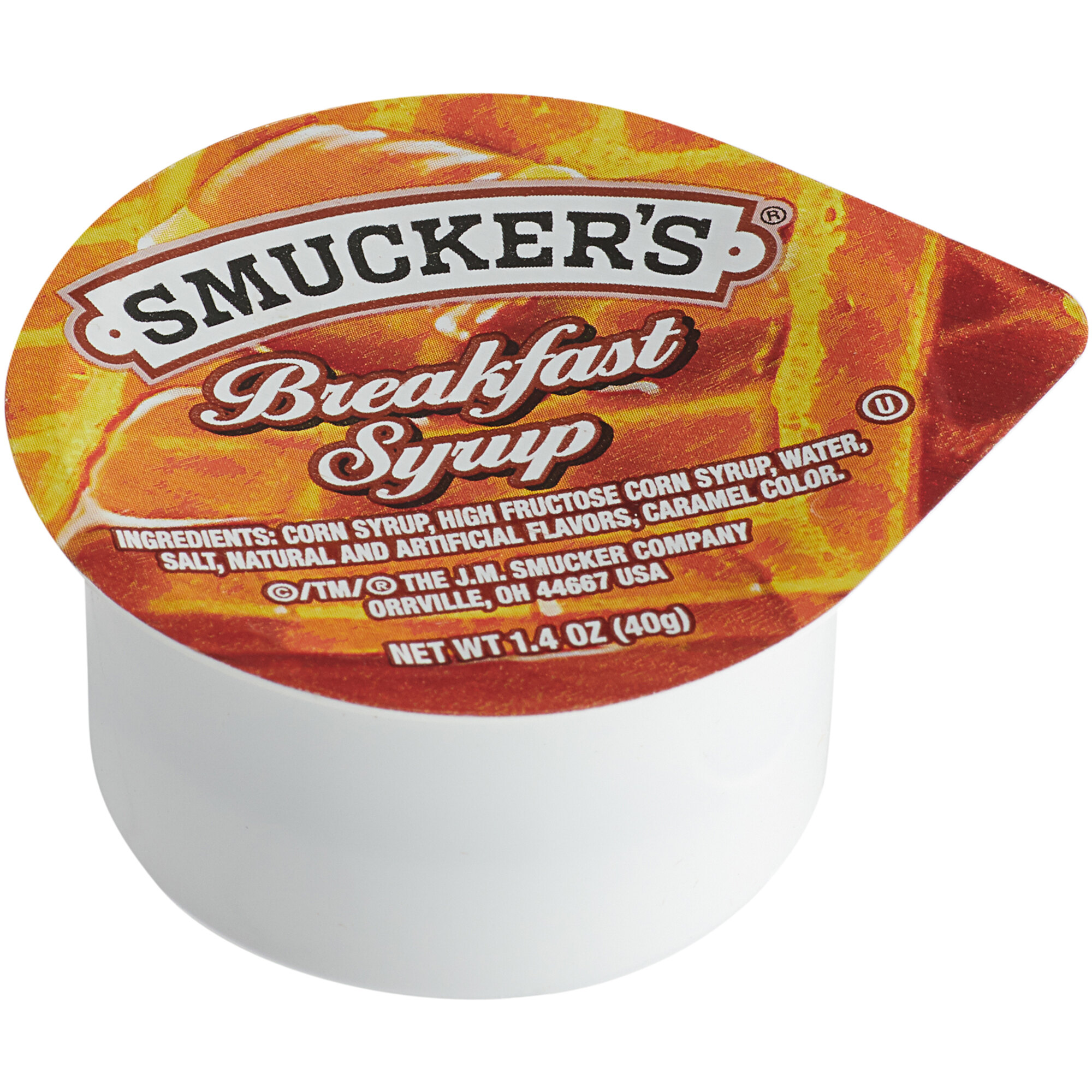 Smucker's Breakfast Syrup 1.4 oz. Portion Cup 100/Case