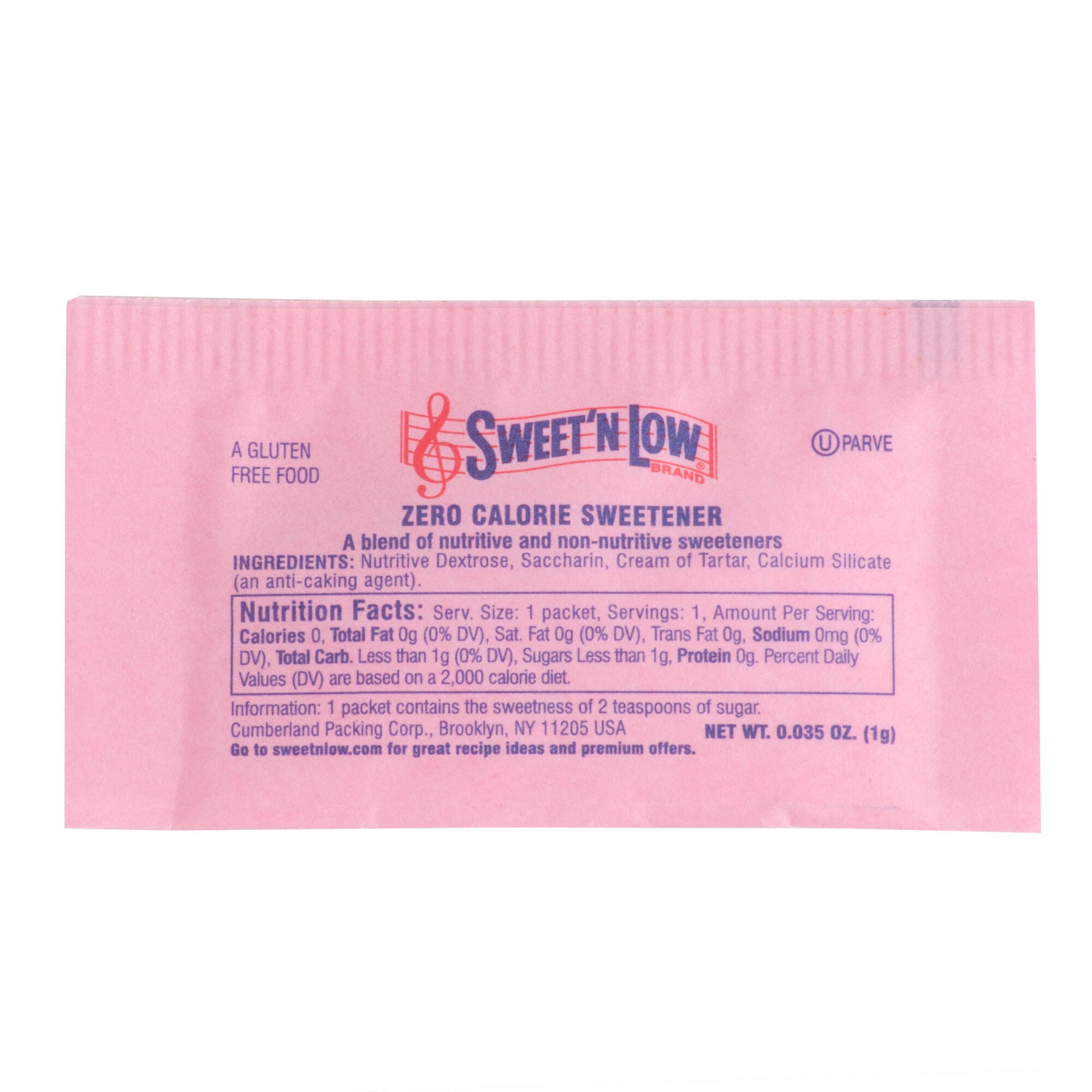 Sweet'N Low Packets Pink Packet Sweetener (2000/Case)