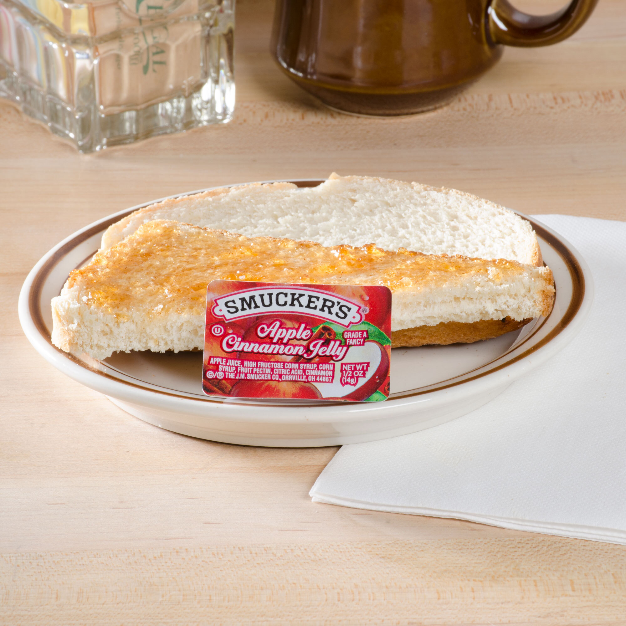 Smucker's Apple Cinnamon Jelly .5 oz. Portion Cups 200/Case