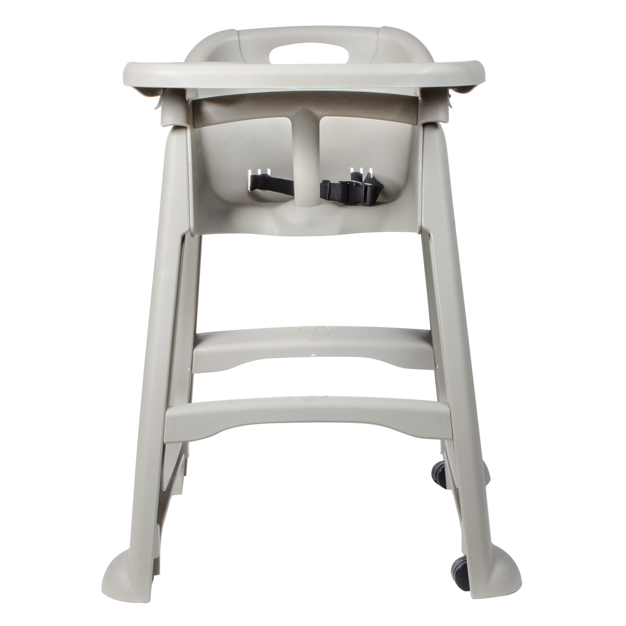 Lancaster Table & Seating ReadyToAssemble Gray Stackable Restaurant