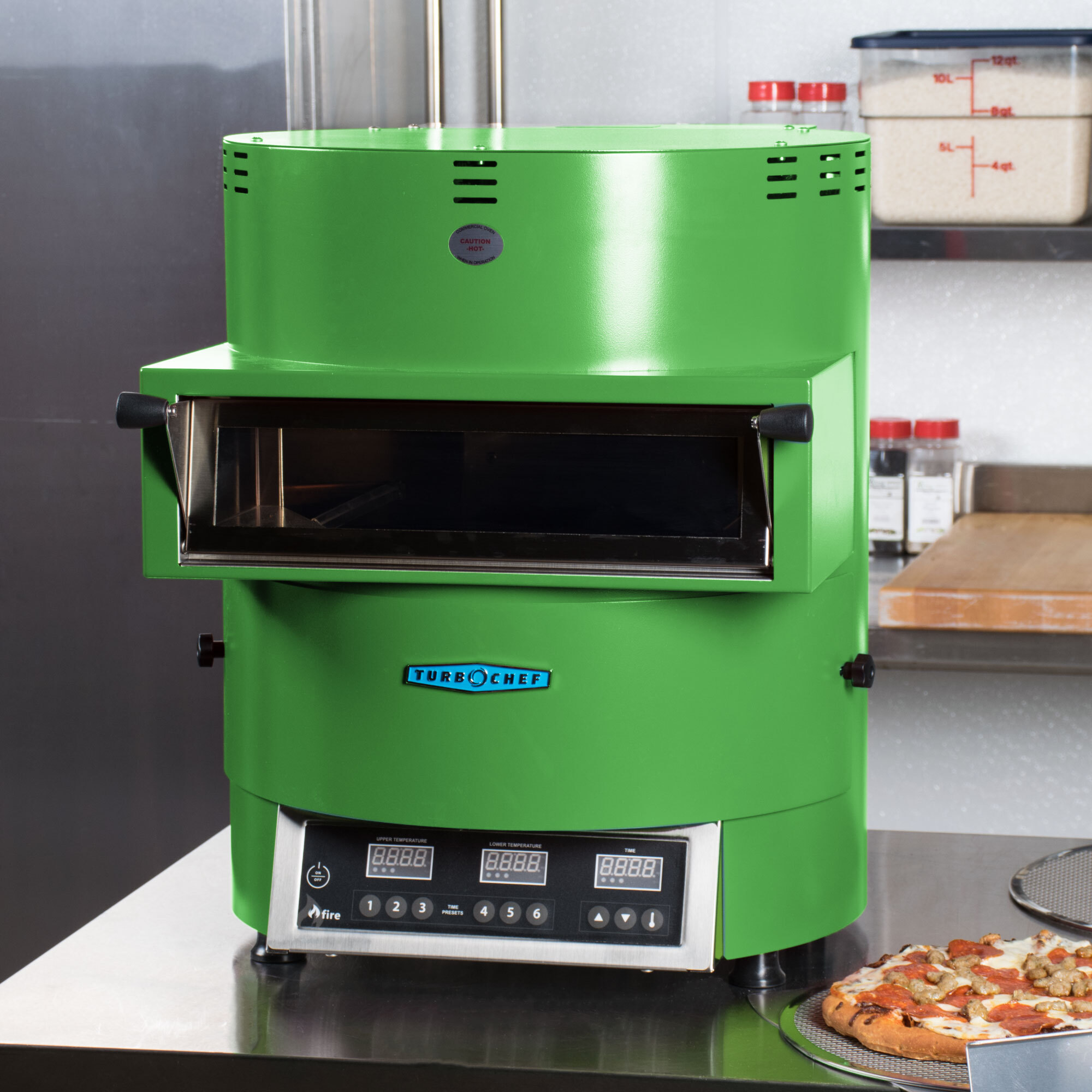 TurboChef Fire FRE95002 Green Countertop Pizza Oven