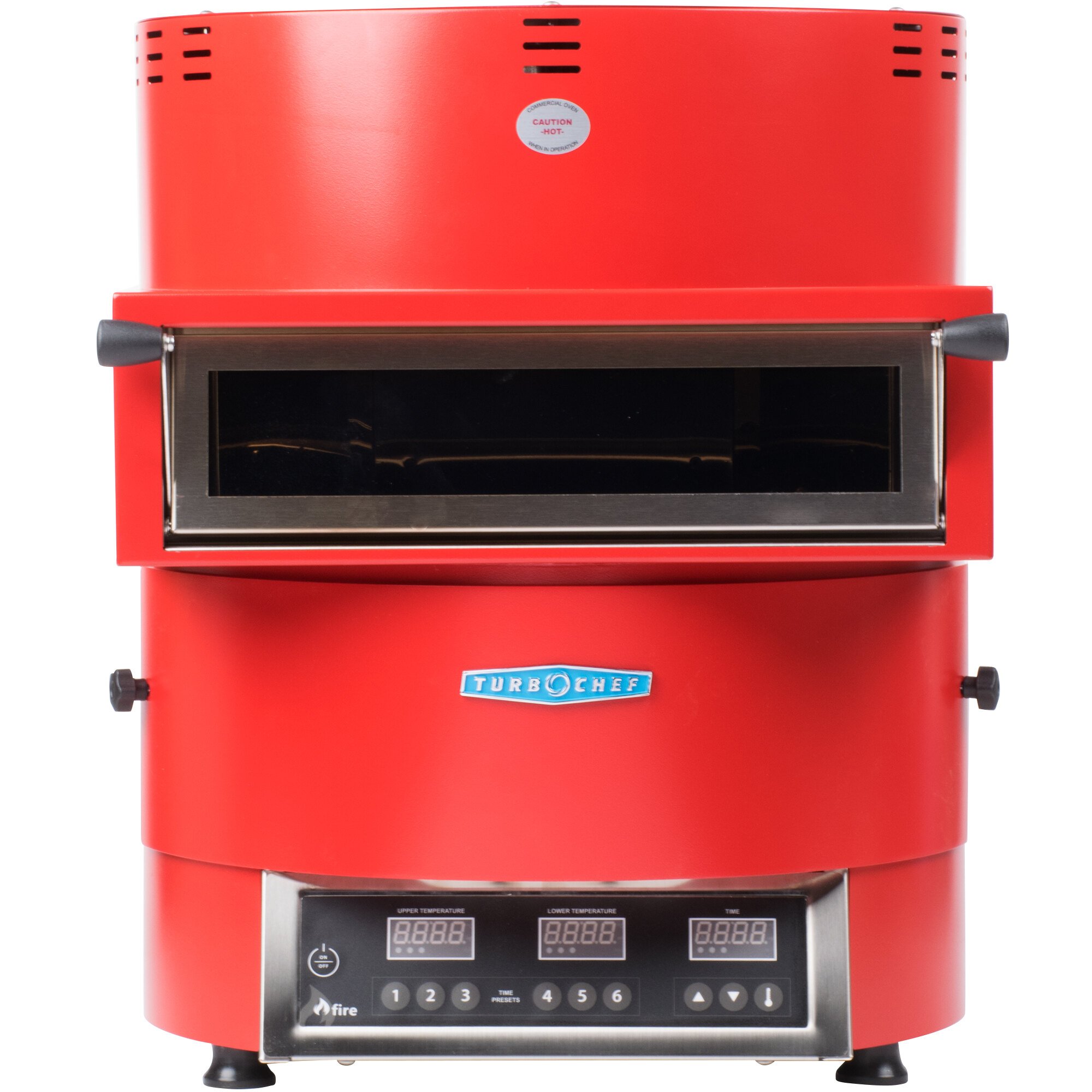 Pizza Oven | Turbochef Fire FRE-9500-1 Red Countertop Pizza Oven