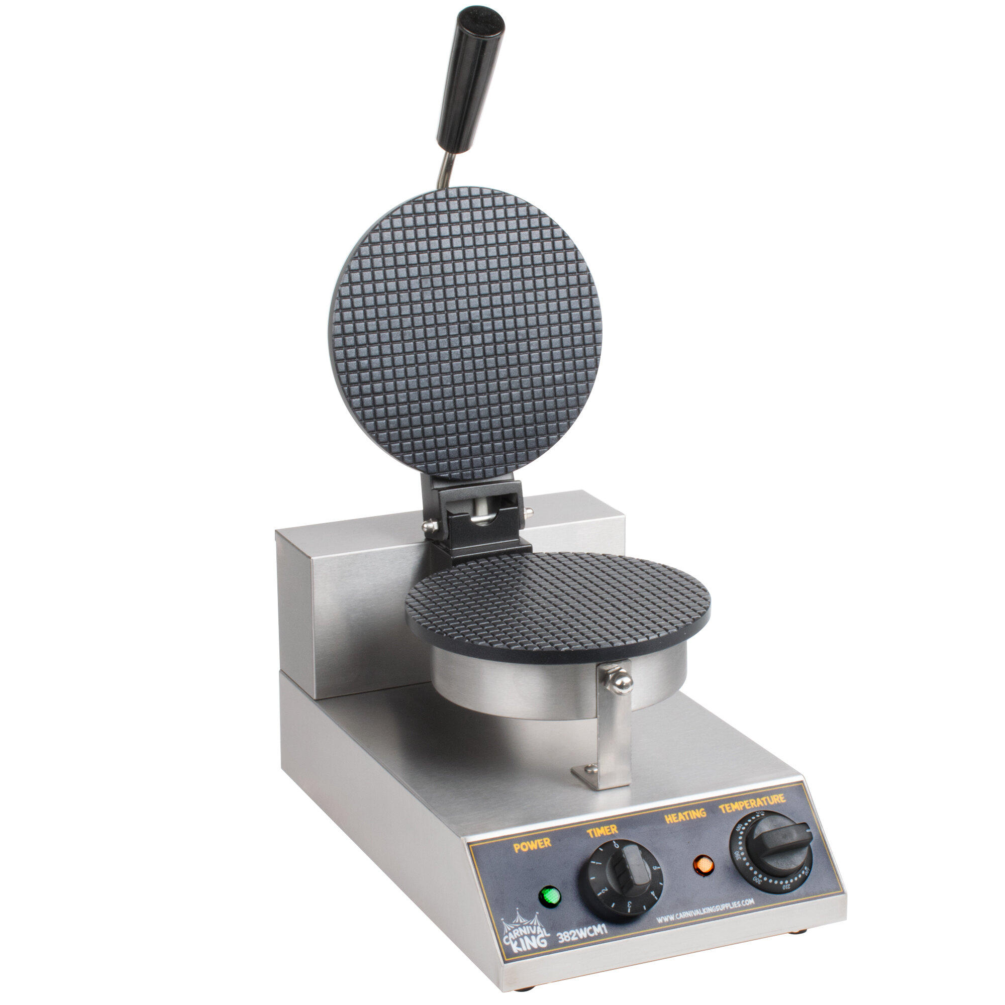 Carnival King Waffle Cone Maker 8", 120V