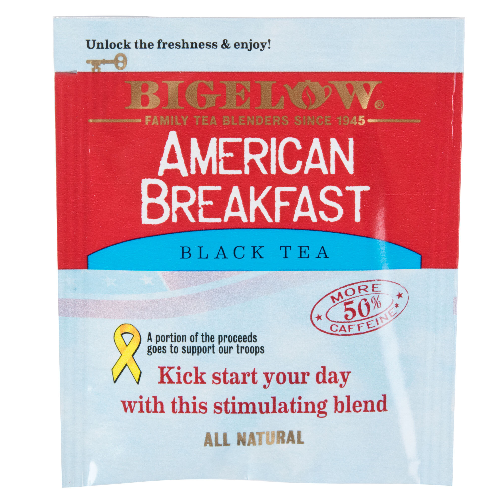 Bigelow American Breakfast High Caffeine Tea Bags 28/Box