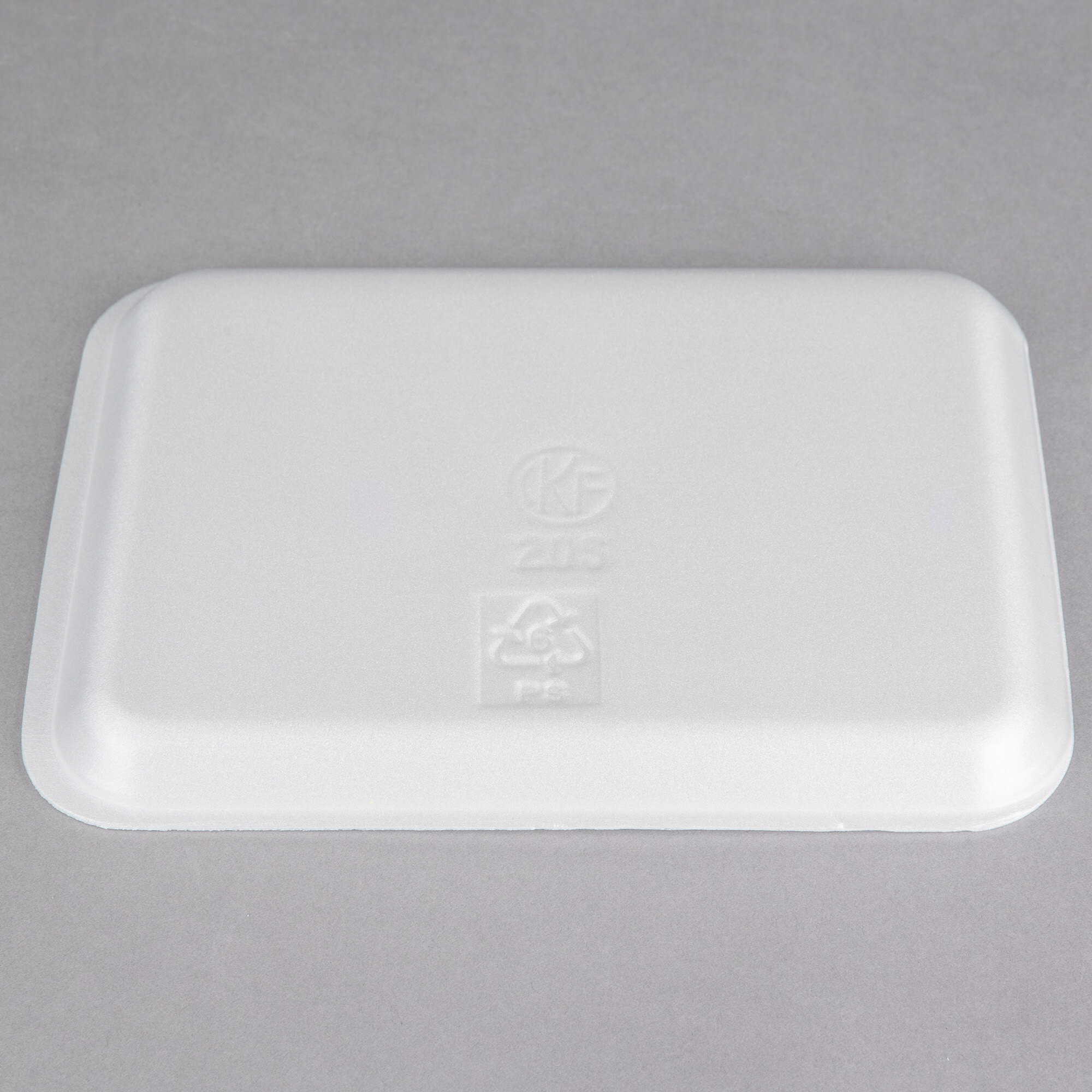 Ckf S White Foam Meat Tray X X Pack