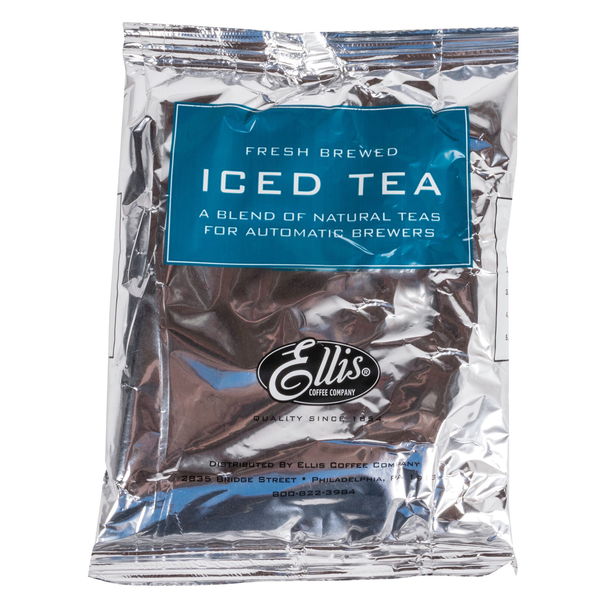 Ellis 3 Gallon Fresh Brewed Loose Leaf Iced Tea Packets 25/Case