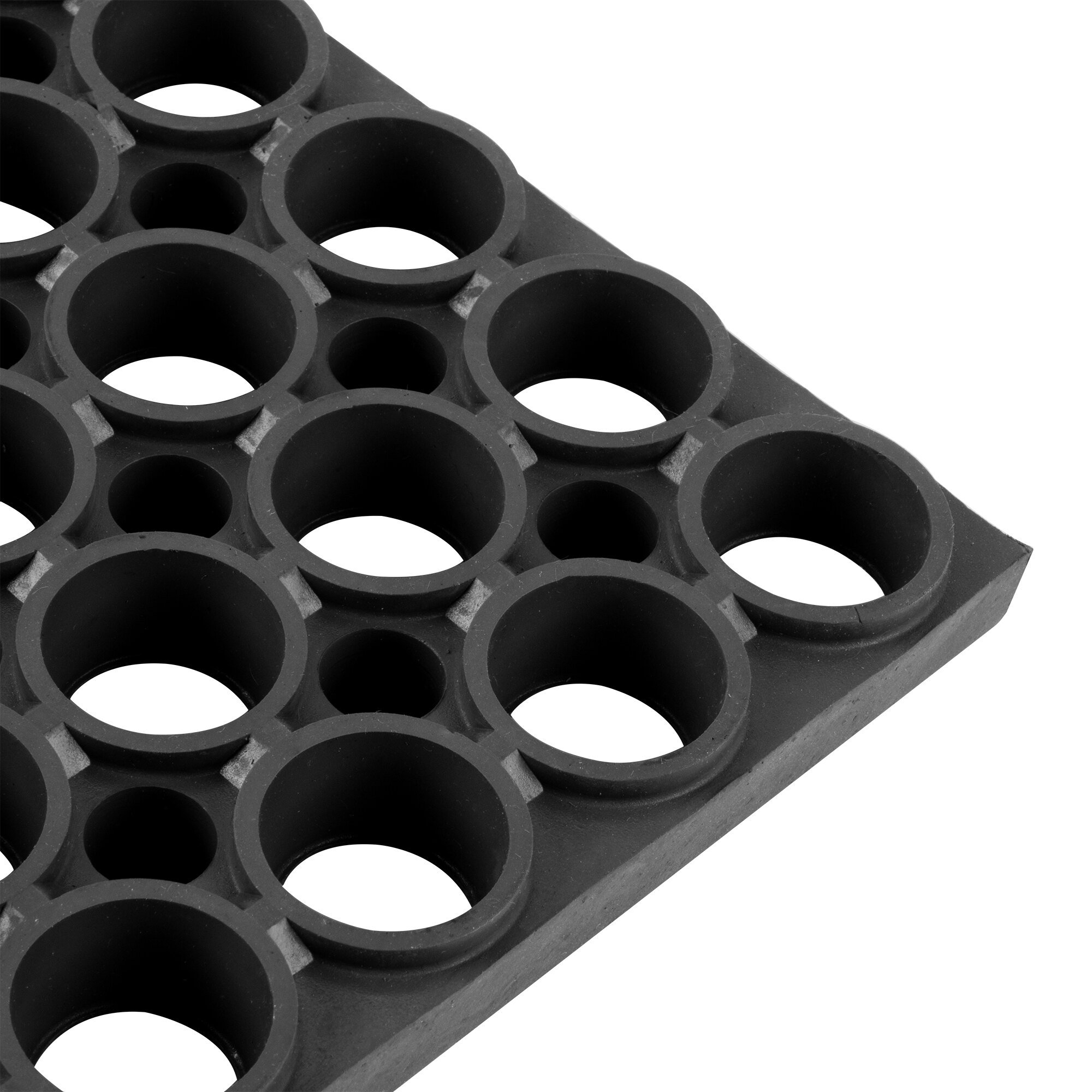 Notrax T13S0035BL T13 TekTough 3' x 5' Black AntiFatigue Rubber Mat