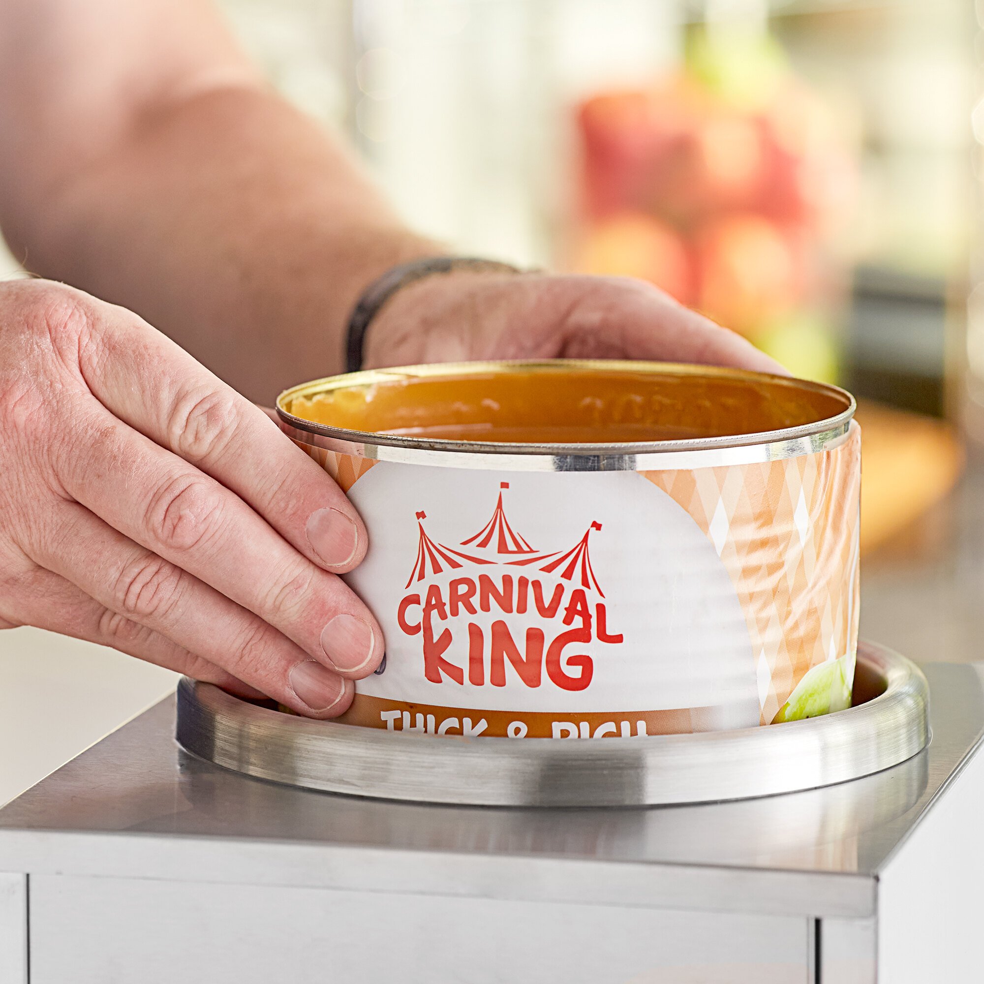 Carnival King Caramel Dip (10 lb. Can): WebstaurantStore