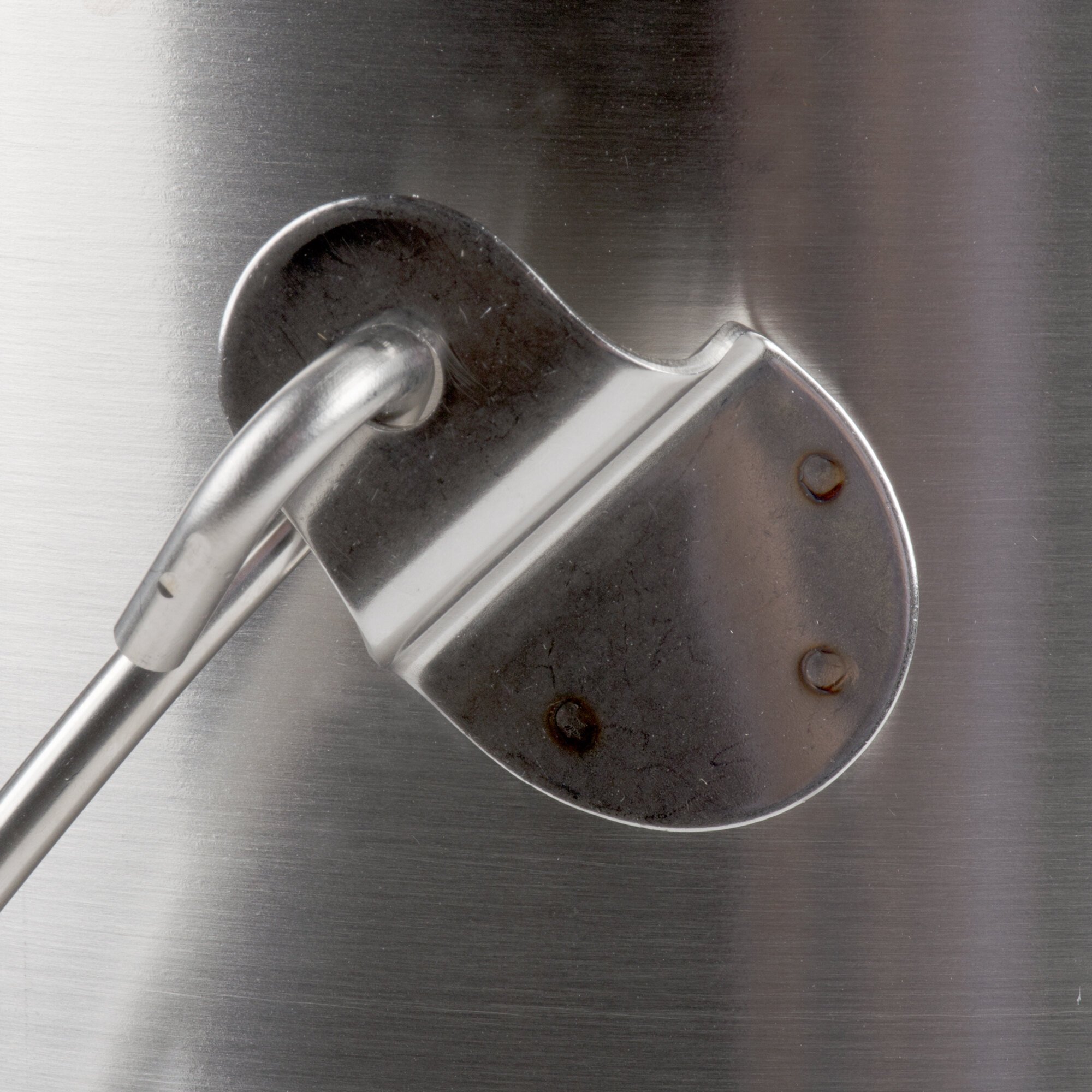 Vollrath 59200 20 Qt. Stainless Steel Covered Ice Cream Pail with Hook