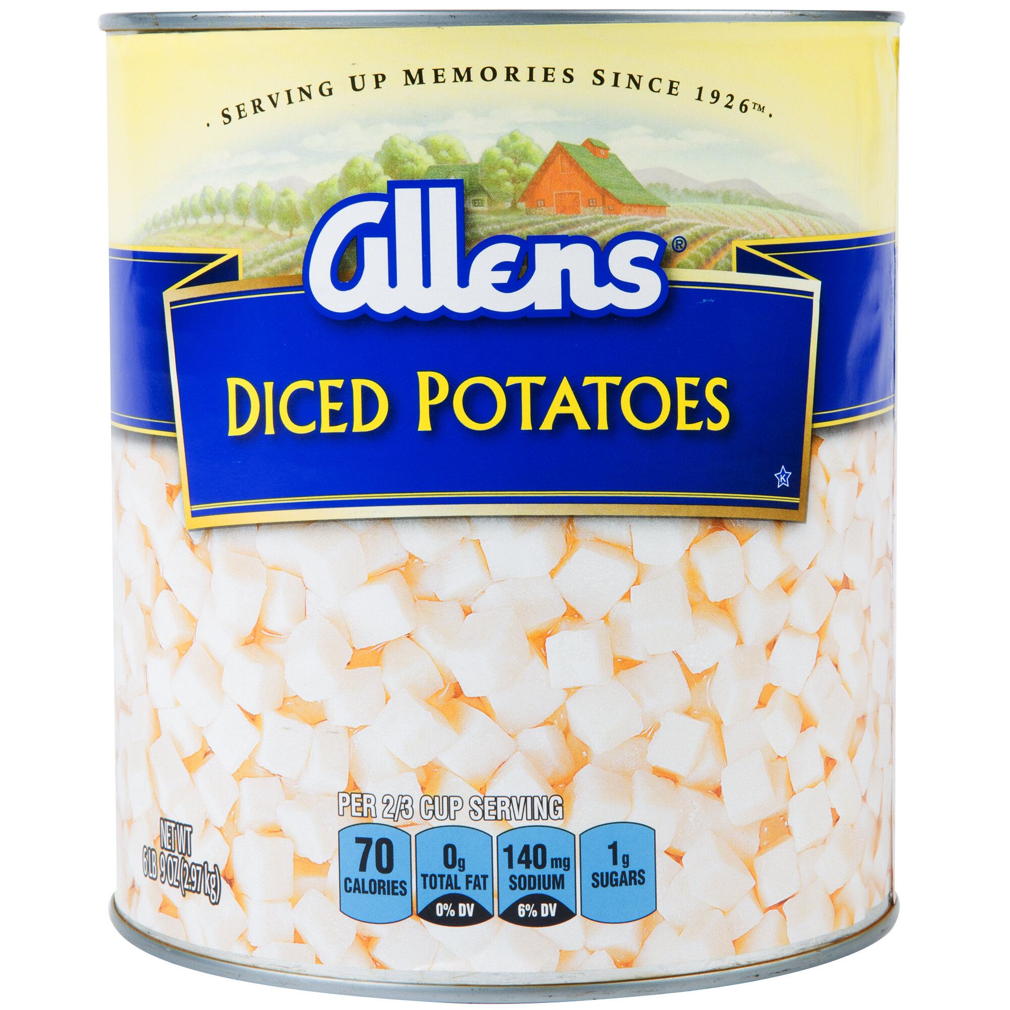 Canned Diced Potatoes 10 Can