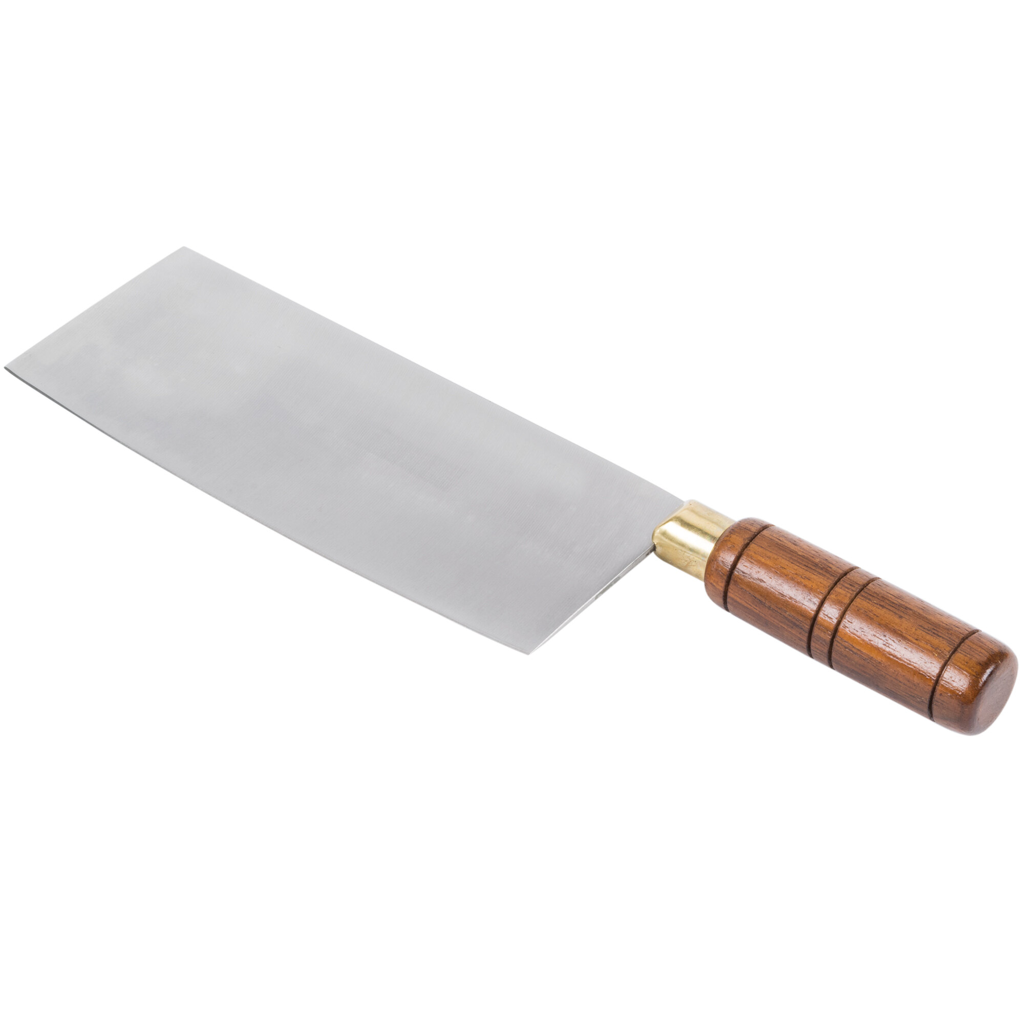 8" Chinese Cleaver with Wood Handle