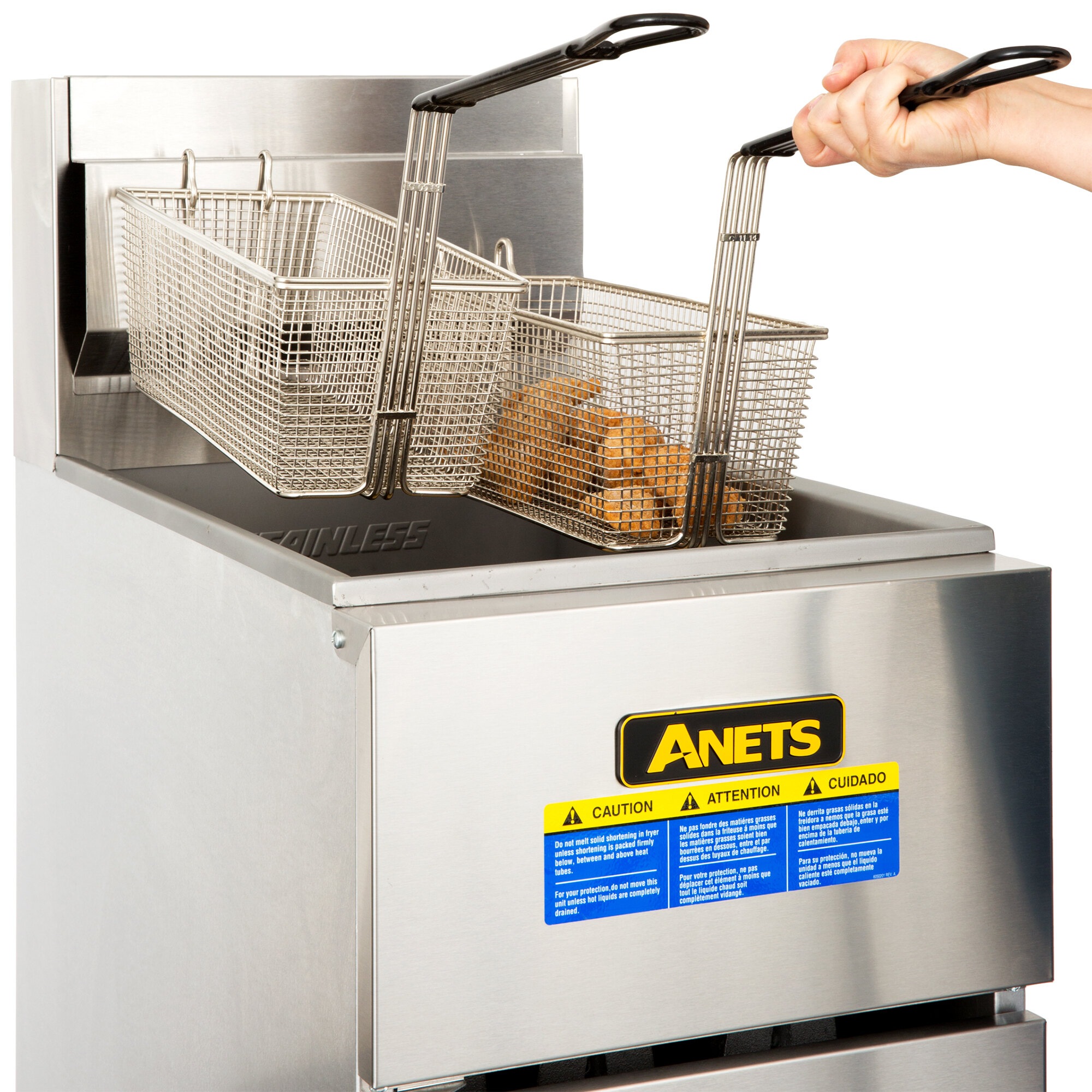 SLG50 NAT SilverLine 4050 lb. Natural Gas Stainless Steel Floor