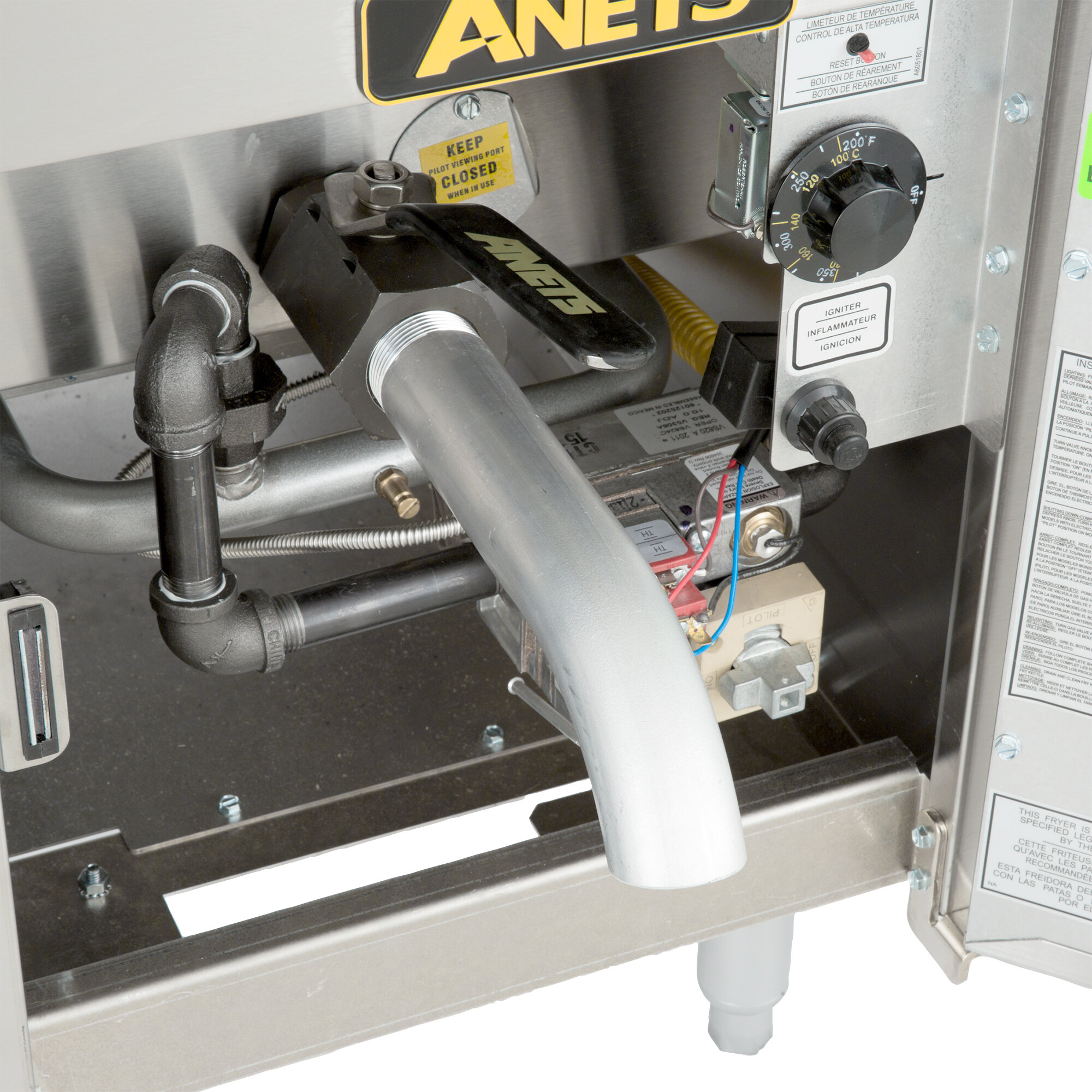 14GS Liquid Propane 3550 lb. GoldenFry Standard Fryer 111,000 BTU