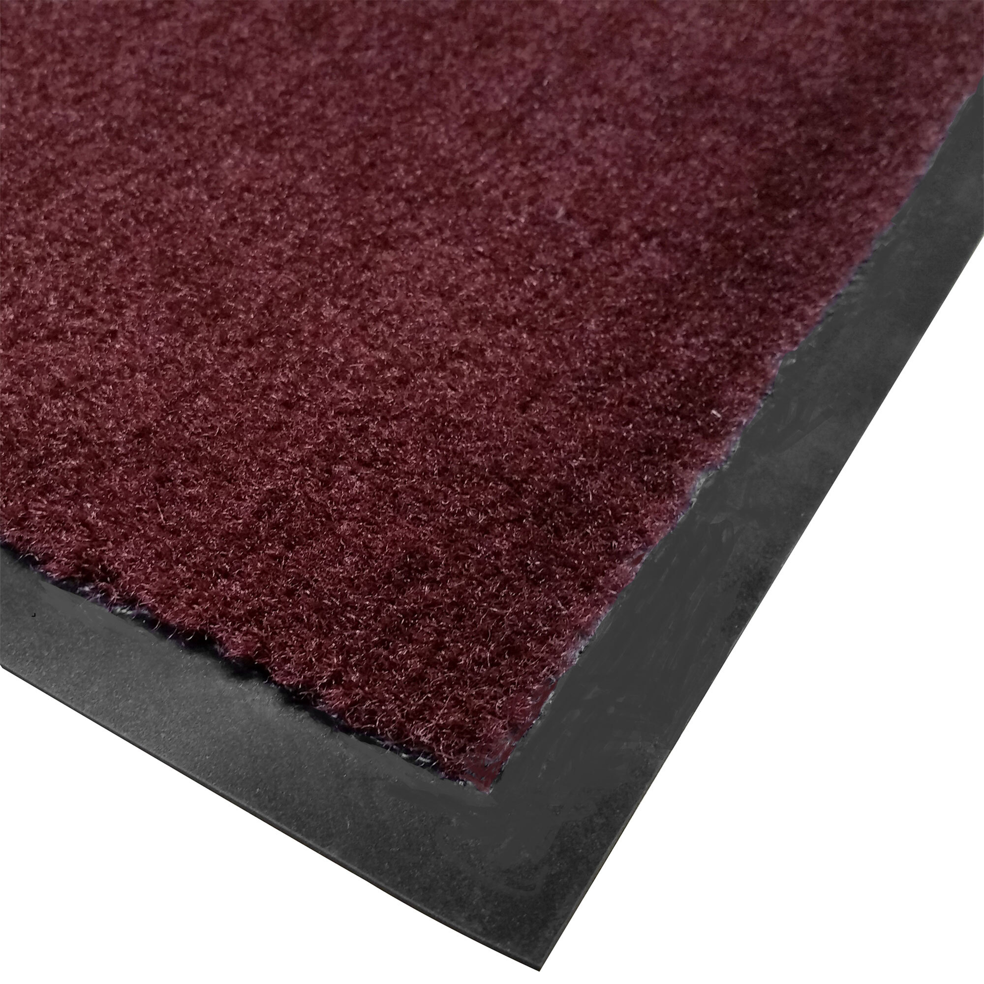 Cactus Mat 1438MR34 Tuf Plush 3' x 4' Olefin Carpet Entrance Floor Mat Burgundy