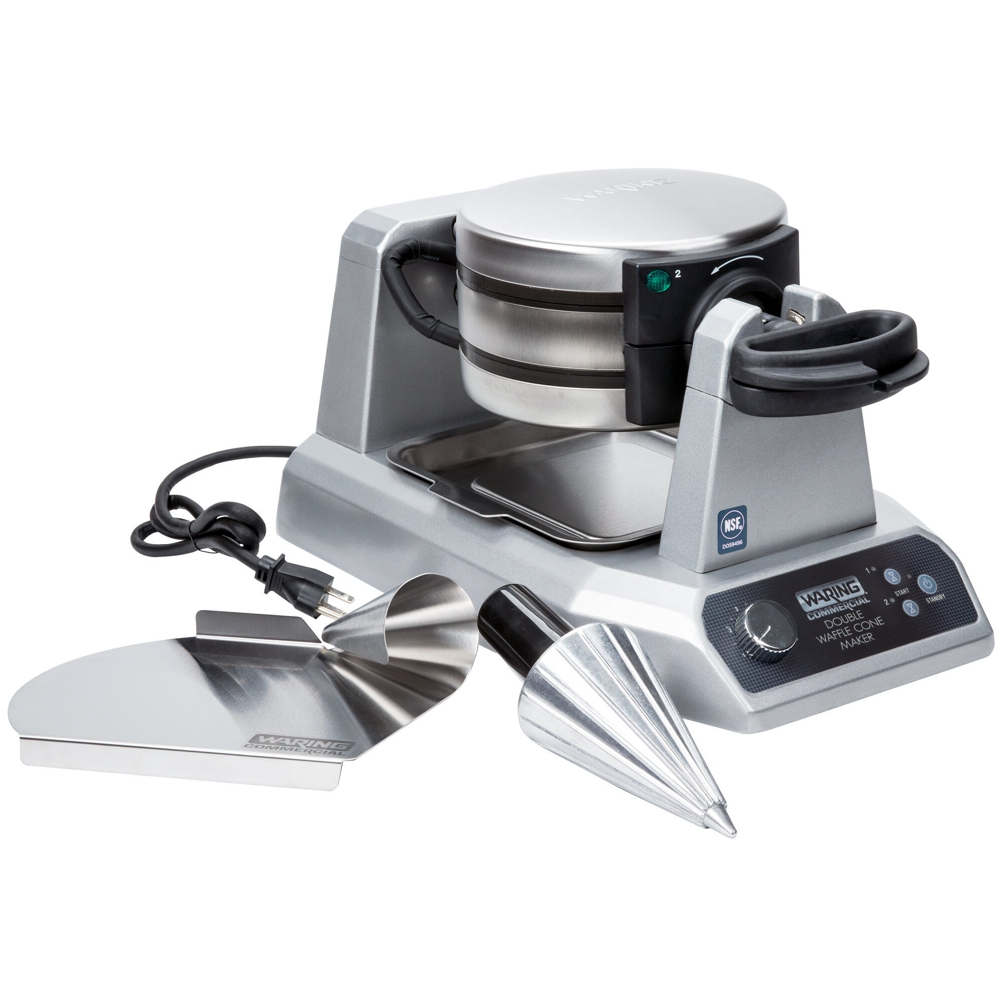 Waring WWCM200 Double Waffle Cone Maker 120V
