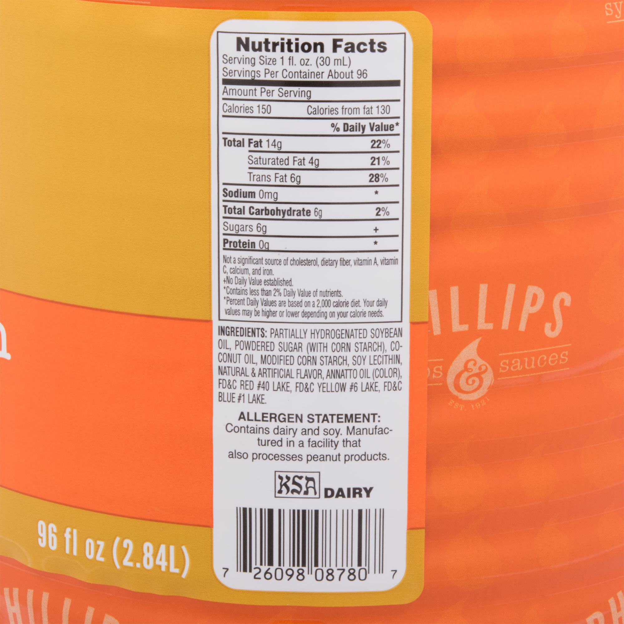 Butterscotch Ice Cream Shell Dip 10 Can