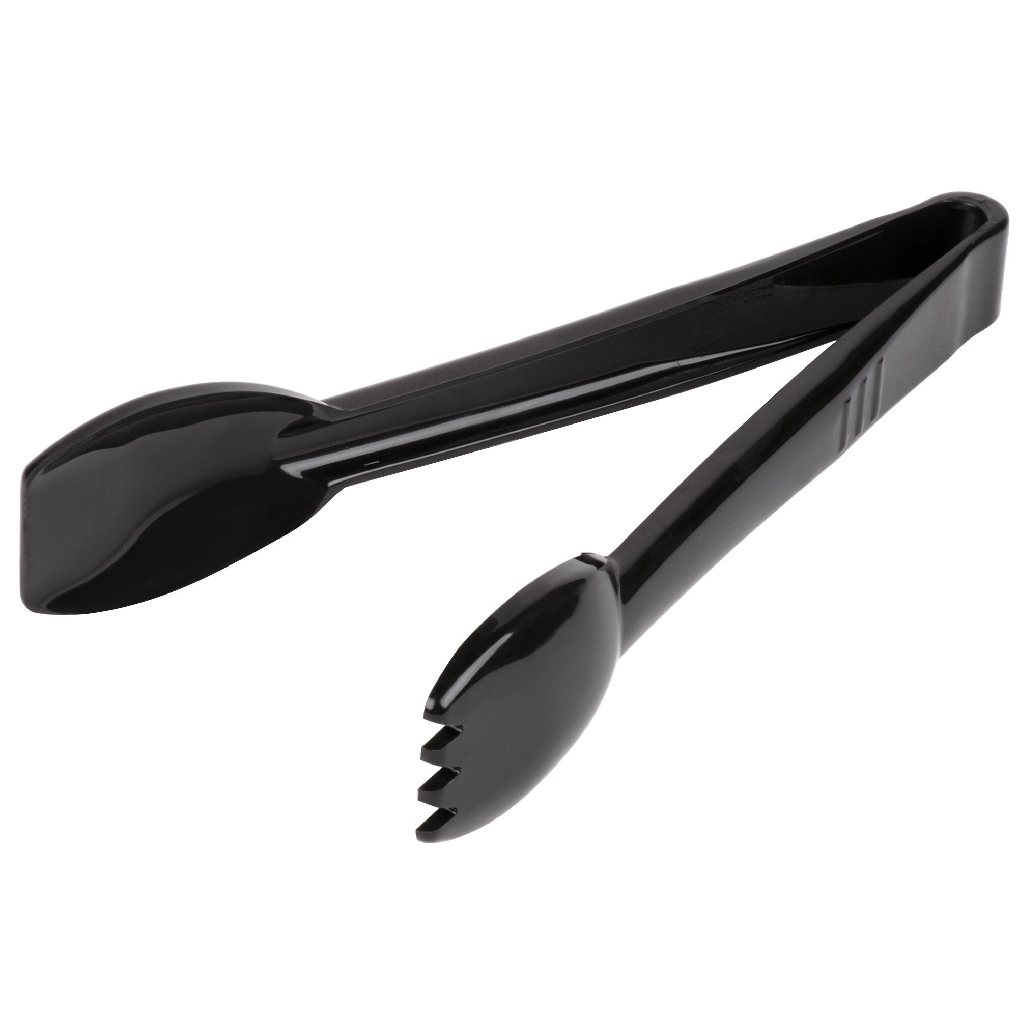 Plastic Salad Tongs Black WebstaurantStore