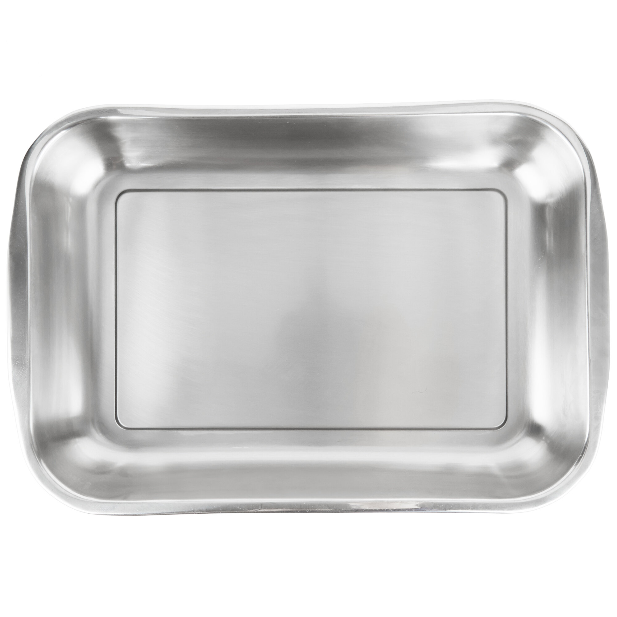 Stainless Steel Baking and Roasting Pan 15" x 10" x 2"